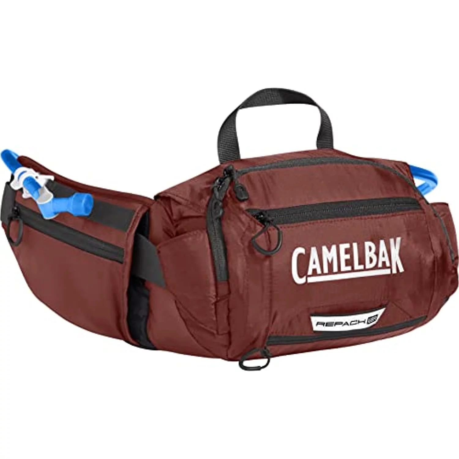 CamelBak Repack LR 4 Hydration Pack 50oz, Fired Brick/White