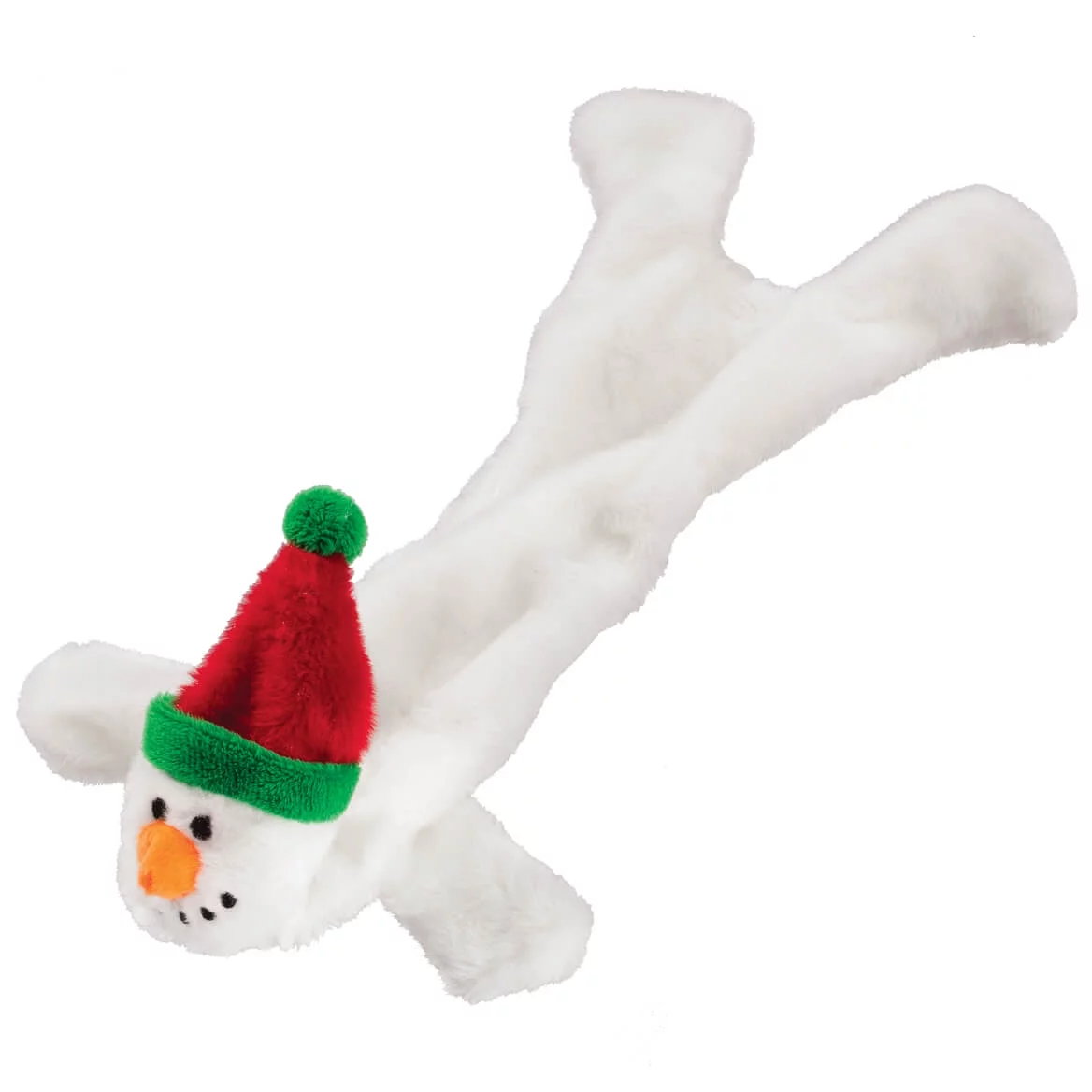 Stuffing Free Christmas Dog Toys, Set of 3