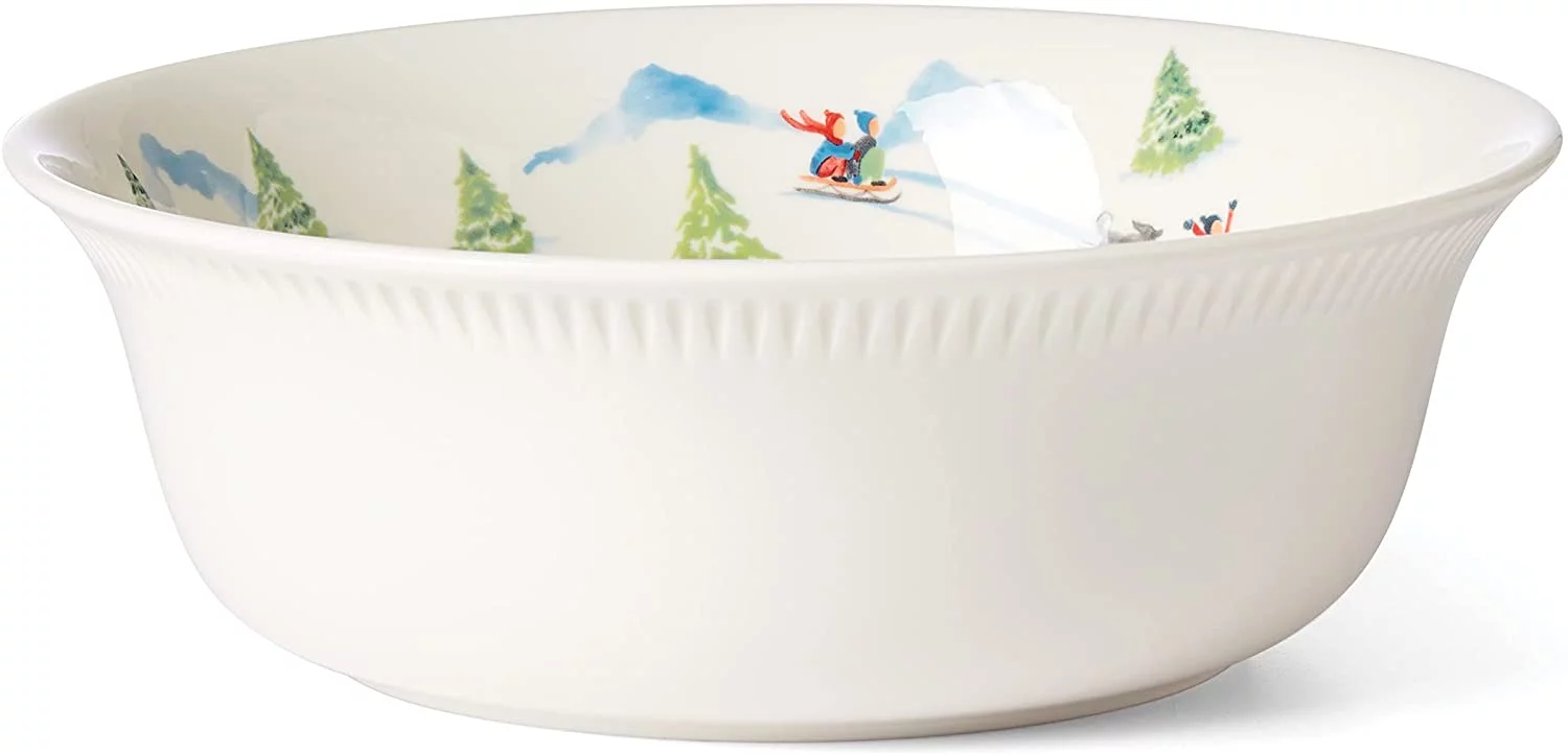 Profile Snow Day Serving Bowl By Lenox
