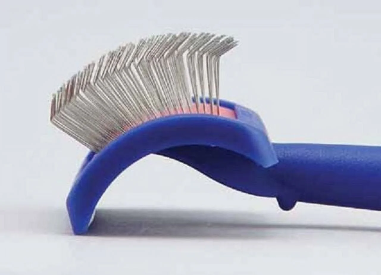 Blue Universal Slicker Brush Professional Dog Grooming Tool Choose Regular Size (Large)