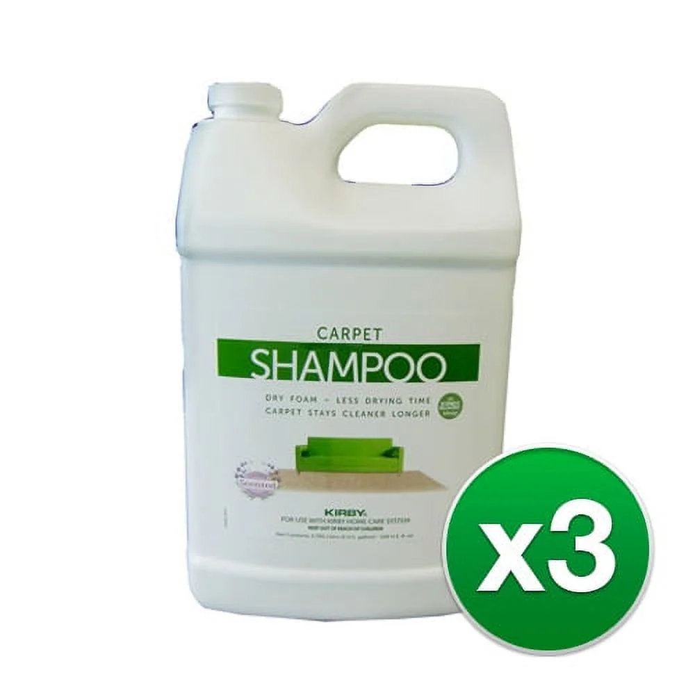 Genuine Vacuum Shampoo for Kirby 252802S (3-Pack) Genuine Vacuum Shampoo