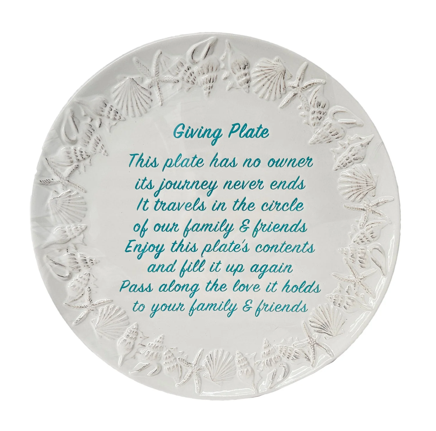 Giving Plate Nautical Themed Pass Along Platter 12