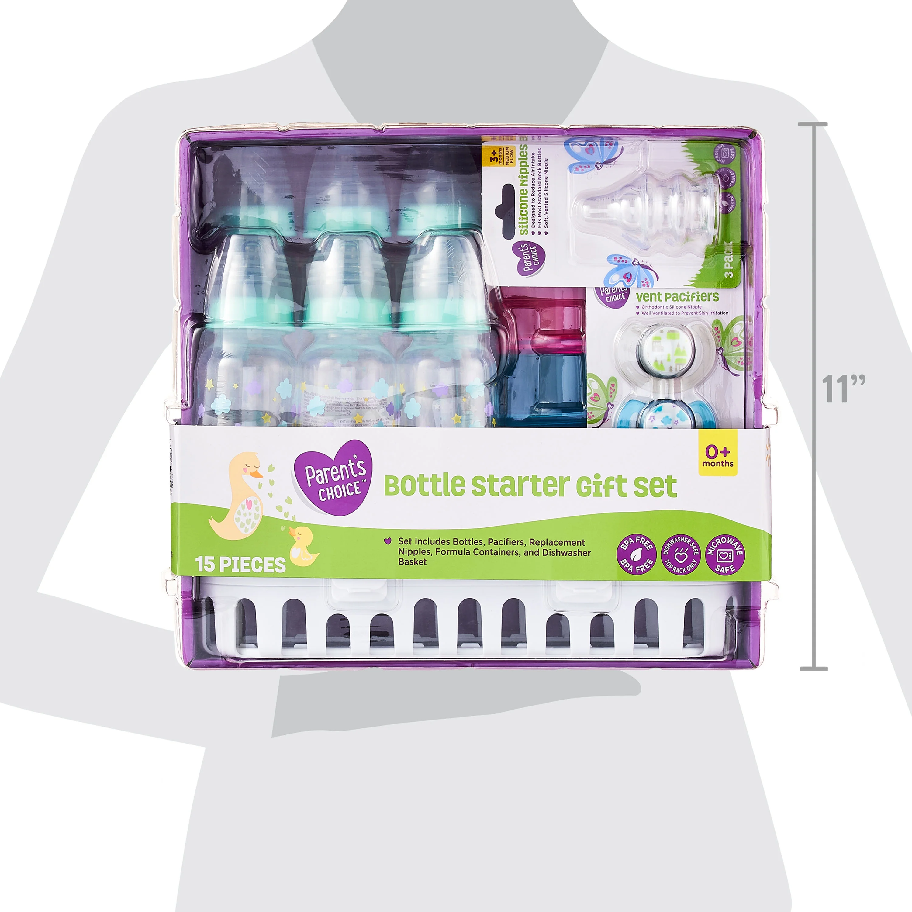Parents Choice Parent`s Choice Bottle Starter Gift Set