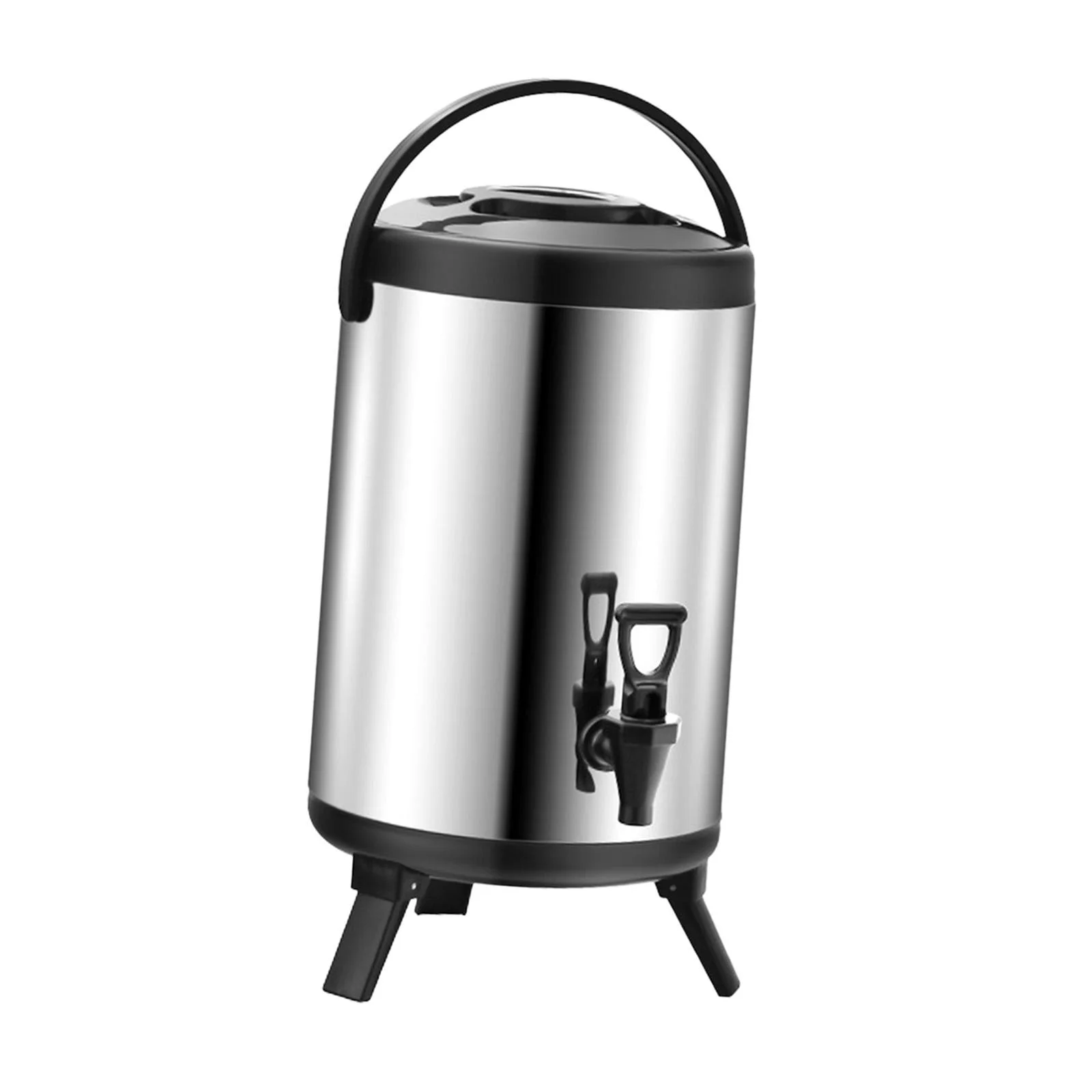 Stainless Steel Insulated Barrel with Spigot, Insulated Beverage Tea Dispenser for Party , 6L