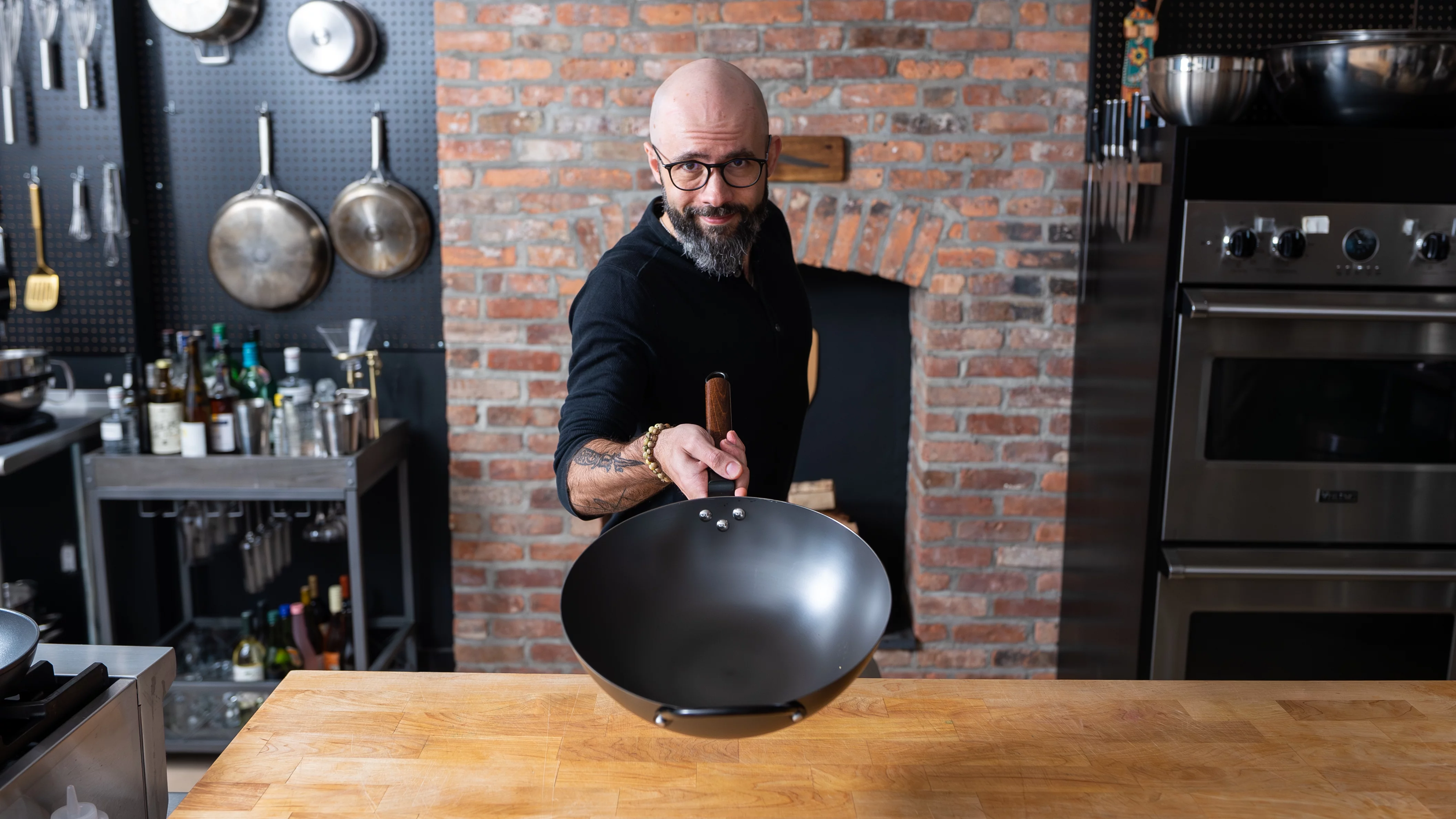 Babish 13-inch Carbon Steel Wok