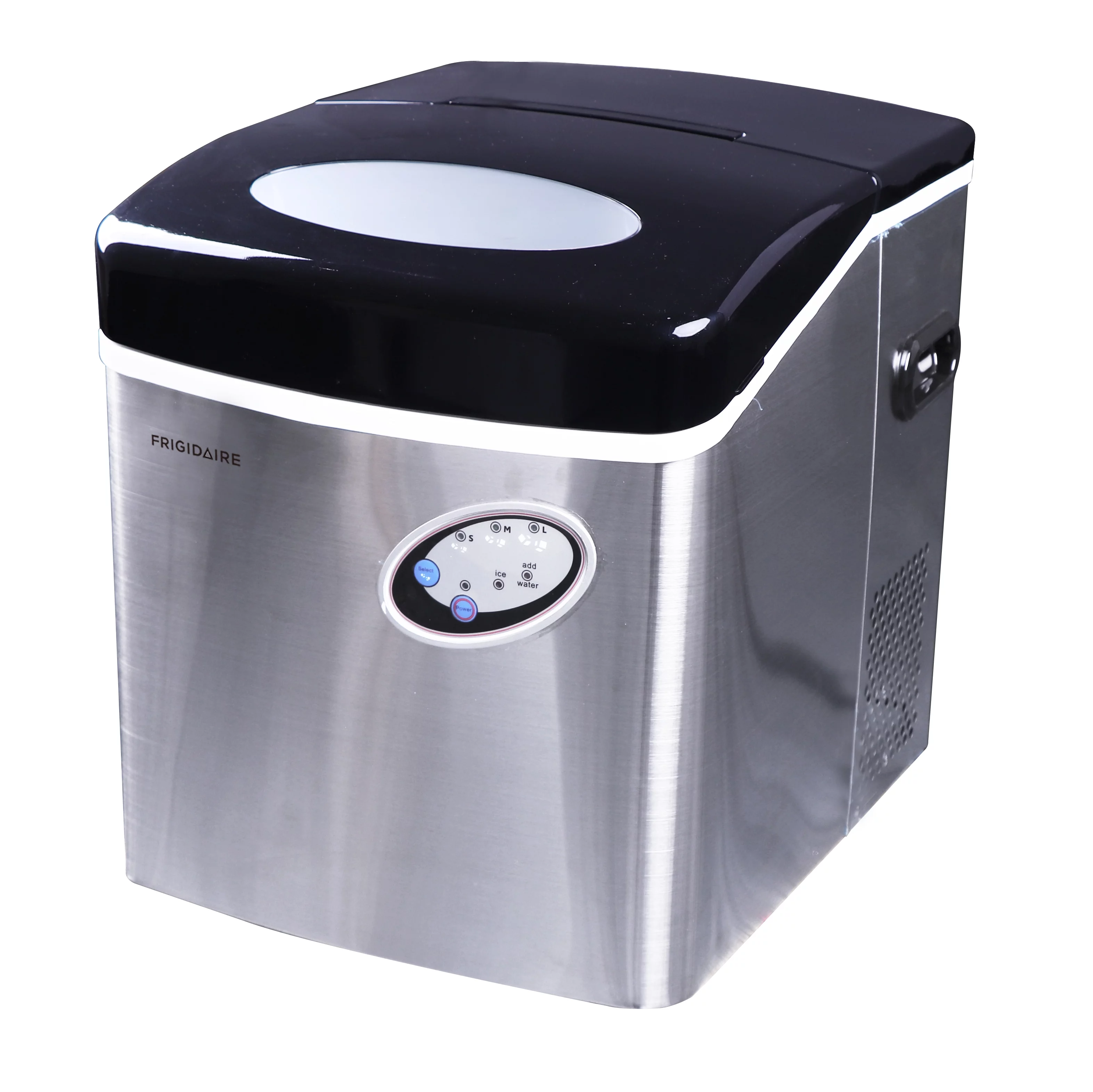 Frigidaire 48 lbs. Extra-Large Ice Maker EFIC115, Stainless Steel