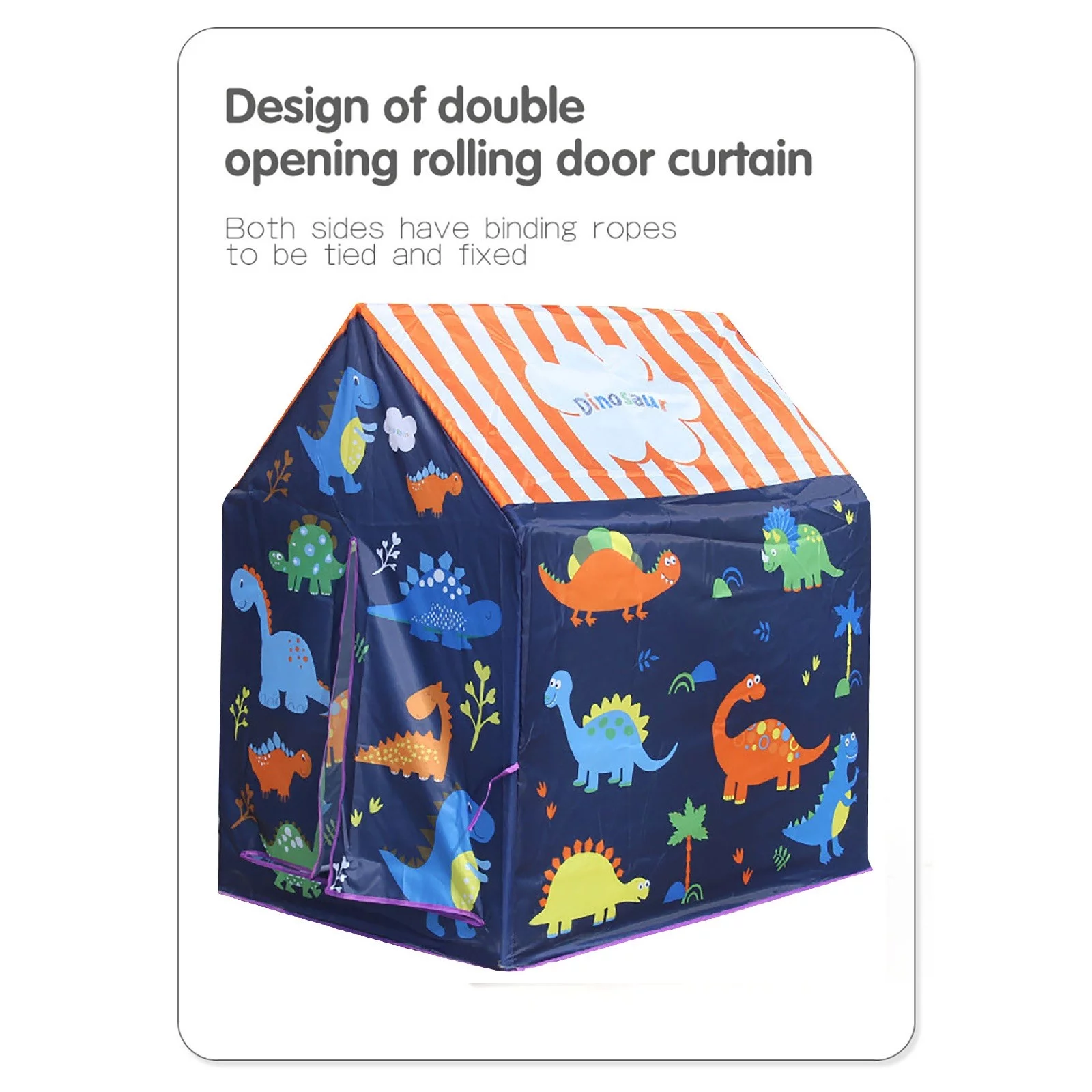 Fridja Dinosaur Children's DIY Tent Play Tent Kids Pretend Playhouse