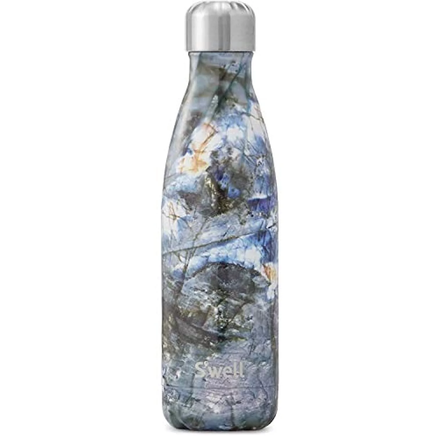S'well Stainless Steel Triple-Layered Vacuum-Insulated Containers - BPA Free Water Bottle, 17 fl oz, Labradorite