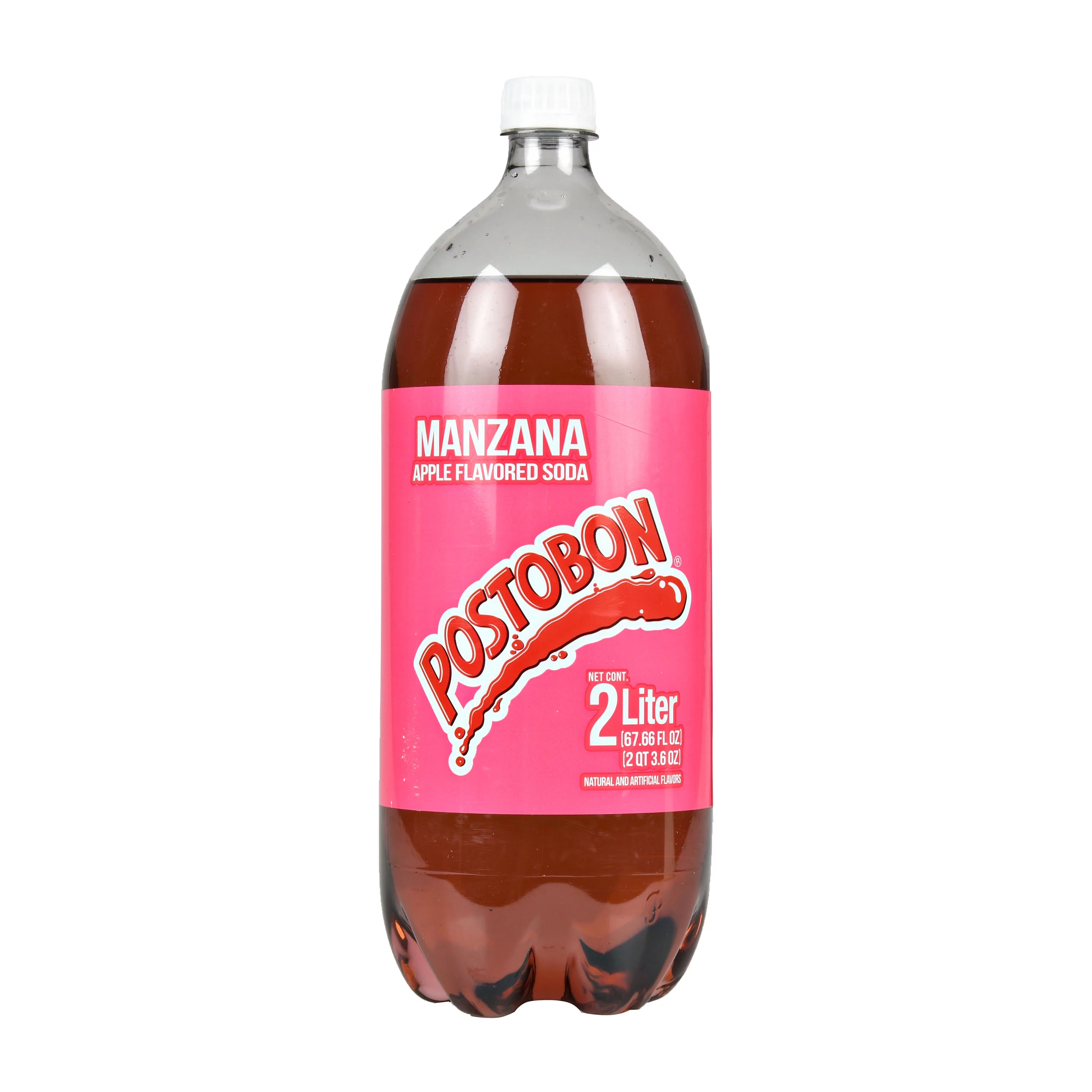 Postobon Apple Flavored Soda, 2 l