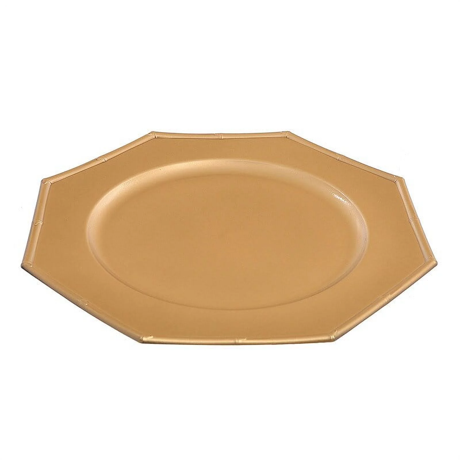 IH Casa Decor Charger Plate (Octagon) (Gold) (13