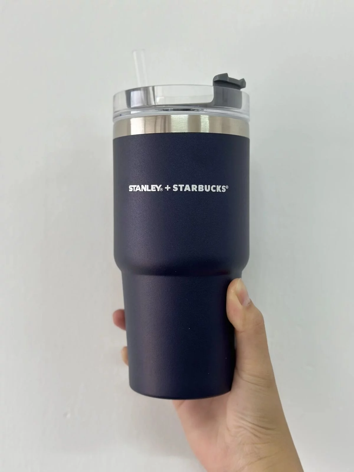 Star&bucks Stan&ley Classic Straw Cup dark blue Insulated Car Cup 20oz