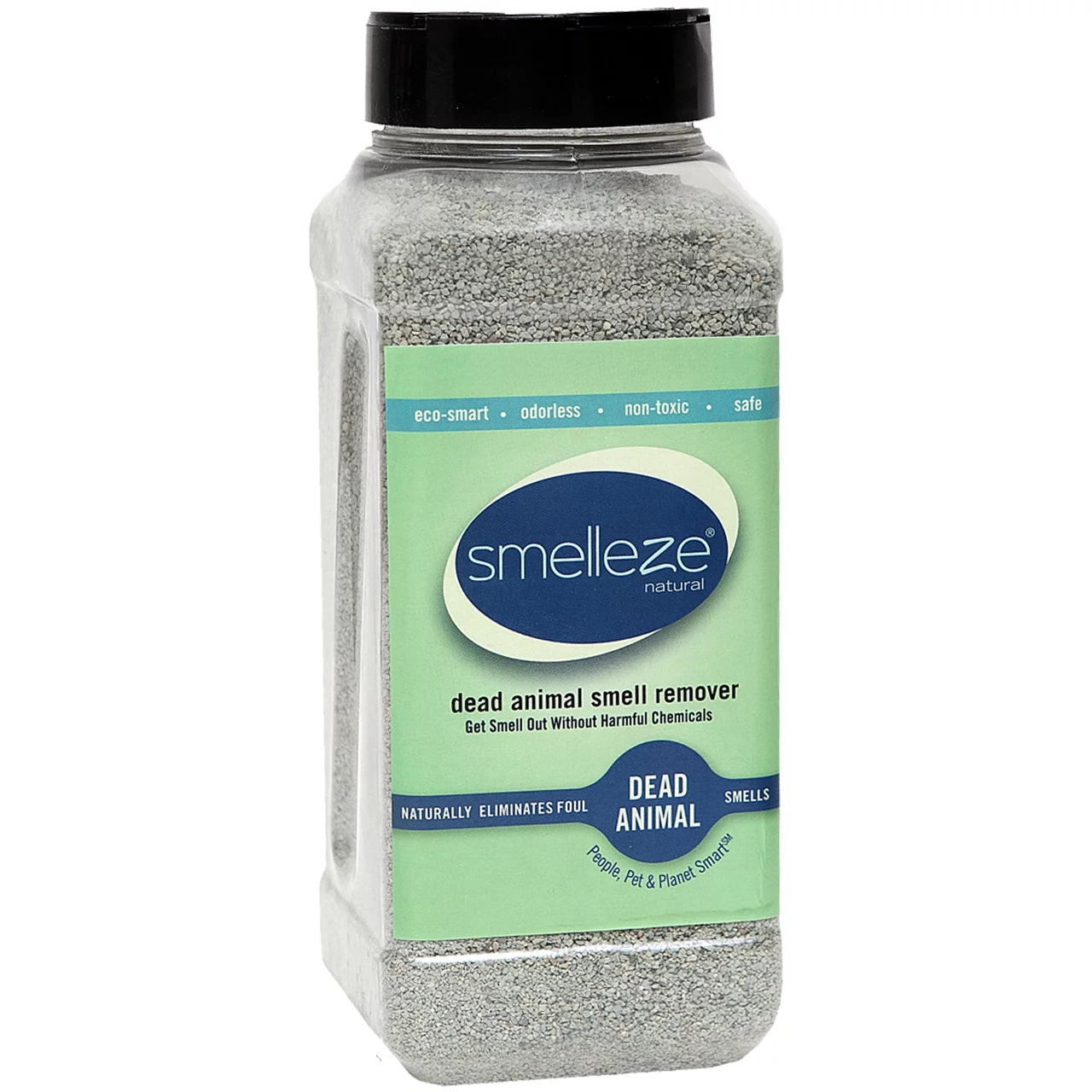SMELLEZE Natural Dead Animal Odor Removal Granules- 2 lbs.: Eliminate Dead Rat, Mice, Squirrel, Chipmunk, Raccoon & Bat Smell. Safe for Indoor Use