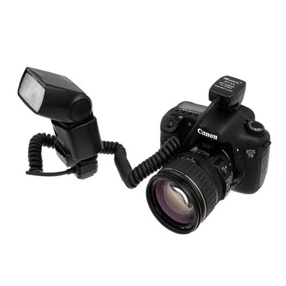 Aputure Pro-Grade E-TTL / E-TTL II Off-Camera Hot-Shoe Flash Sync Cable for Canon EOS 10D, 20D, 30D, 40D, 50D, 7D, 5D, 5D Mark II, III, 1D, 1Ds, Mark II, III, IV, 1DC, 1DX, Rebel XT, XTi, XSi, T1, T1i