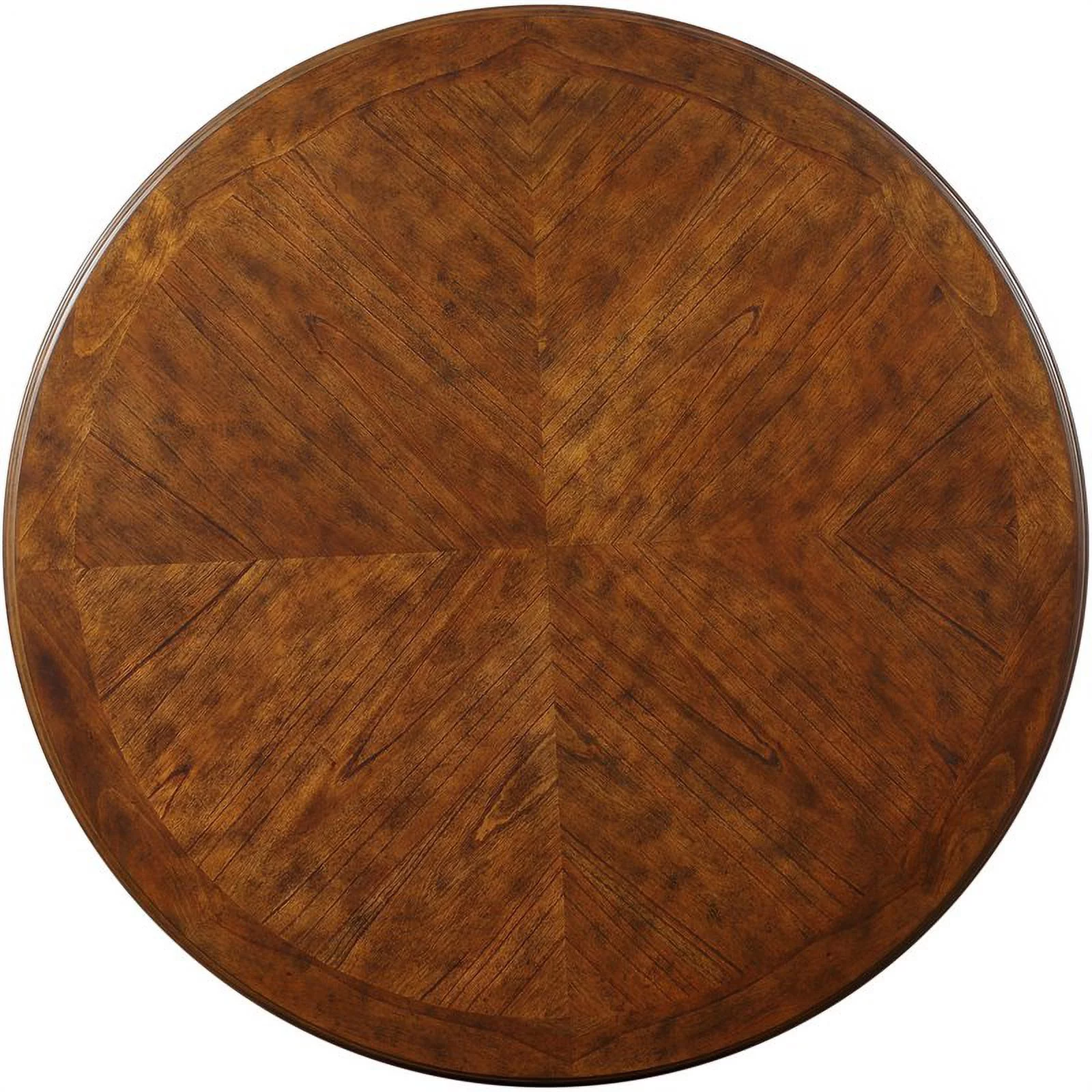 New Classic Furniture Gia Solid Wood 5-Piece Round Dining Set in Brown