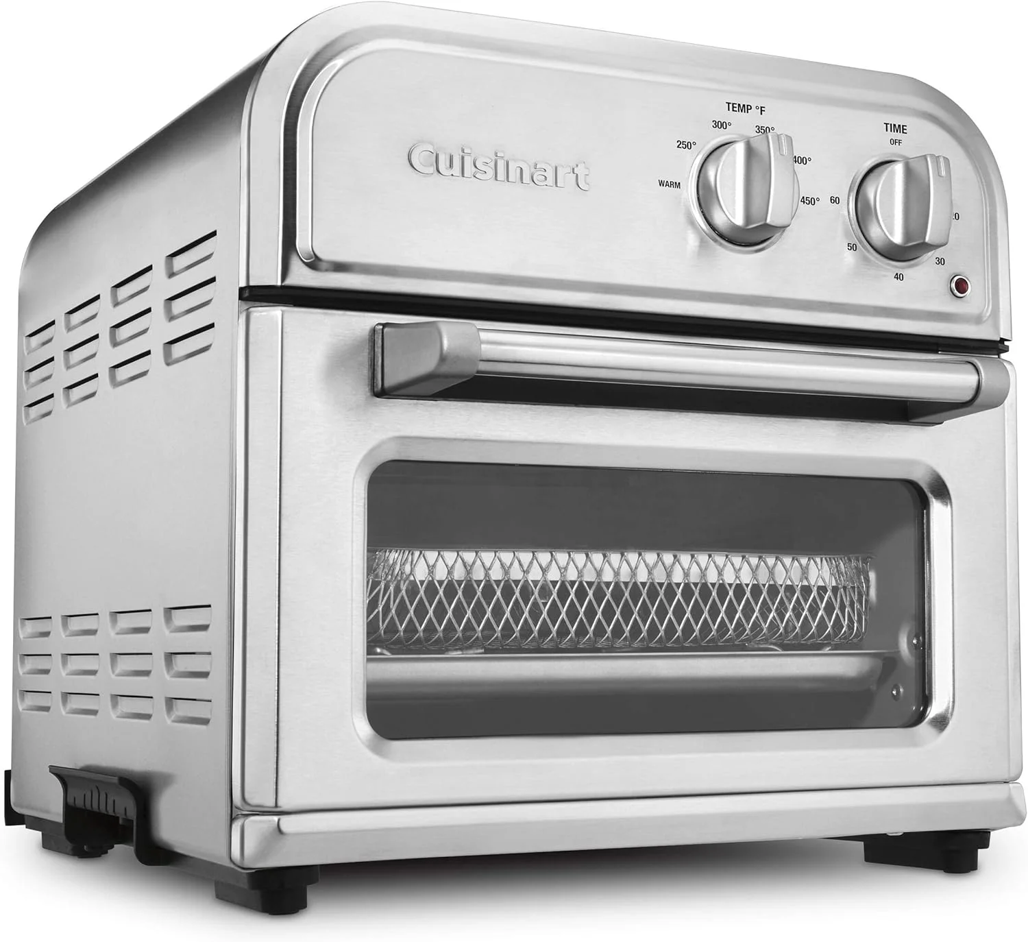 Open Box CUISINART Air Fryer Compact, Stainless Steel AFR-25 - SILVER