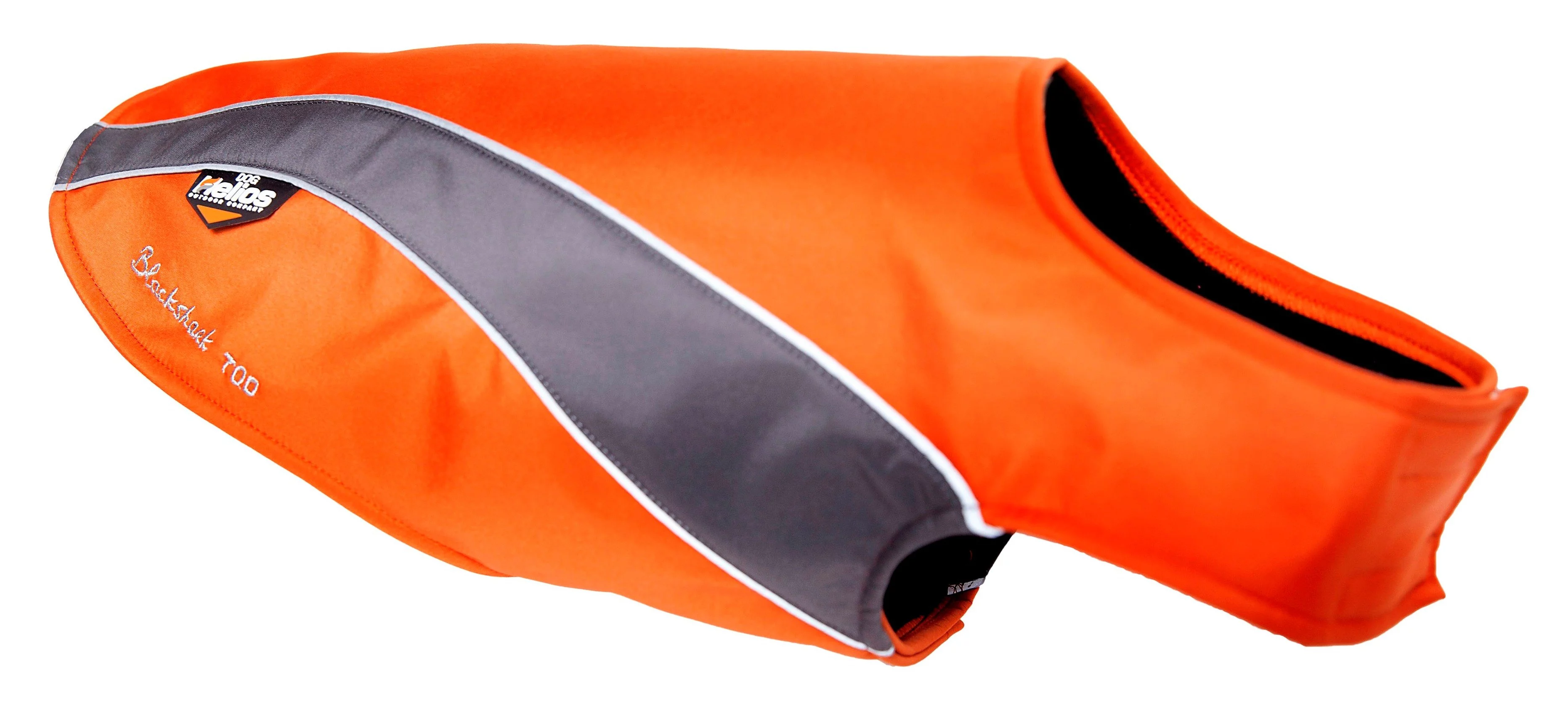 Helios Octane Softshell Neoprene Satin Reflective Dog Jacket w/ Blackshark technology