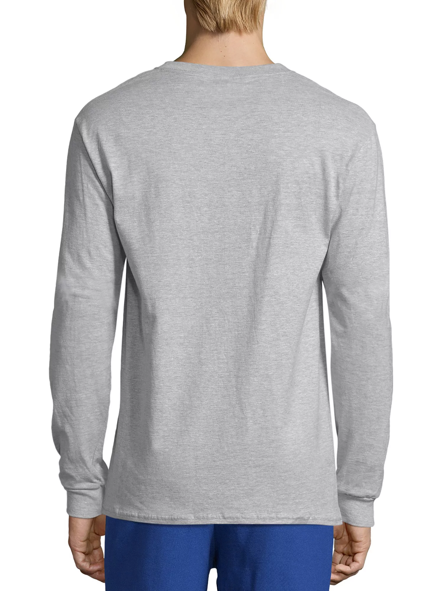 Hanes Men's and Big Men's Premium Beefy-T Long Sleeve T-Shirt, Up To 3XL