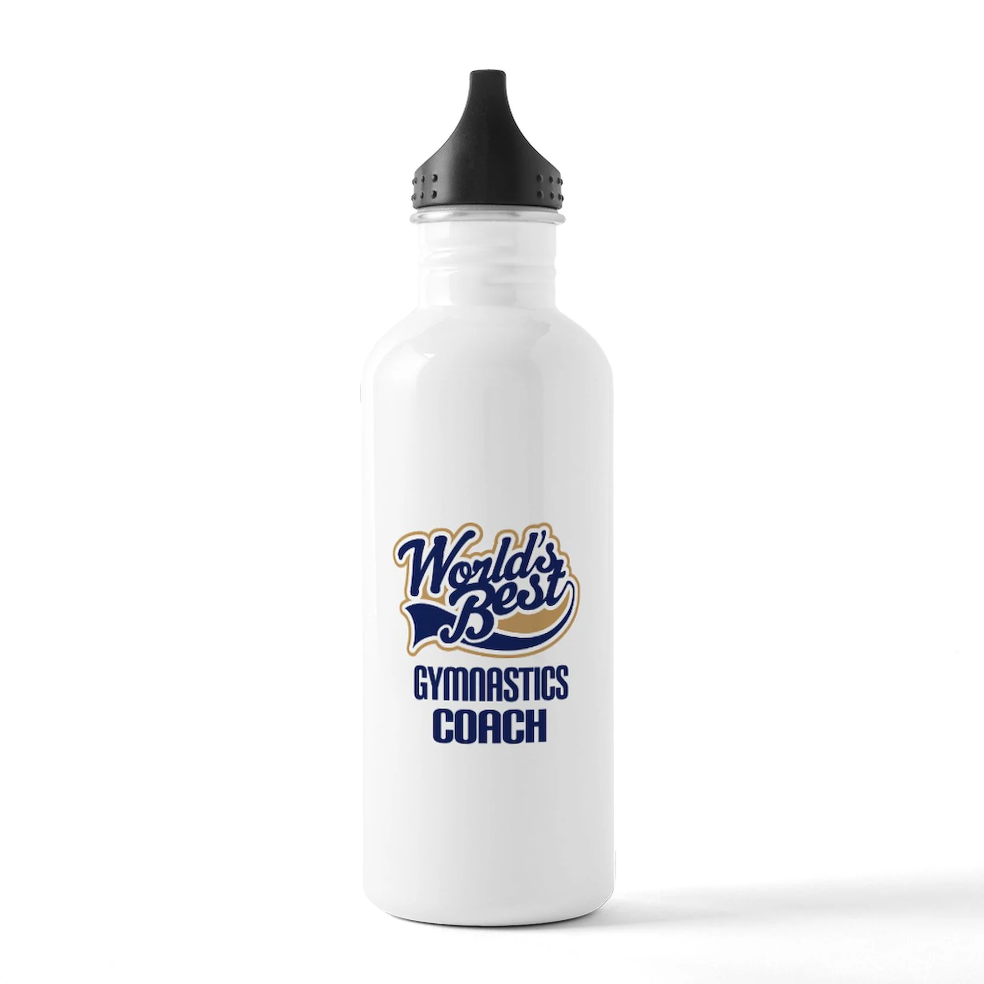 CafePress - Gymnastics Coach Gift Stainless Water Bottle 1 - Stainless Steel Water Bottle, Sports Bottle, 1.0L