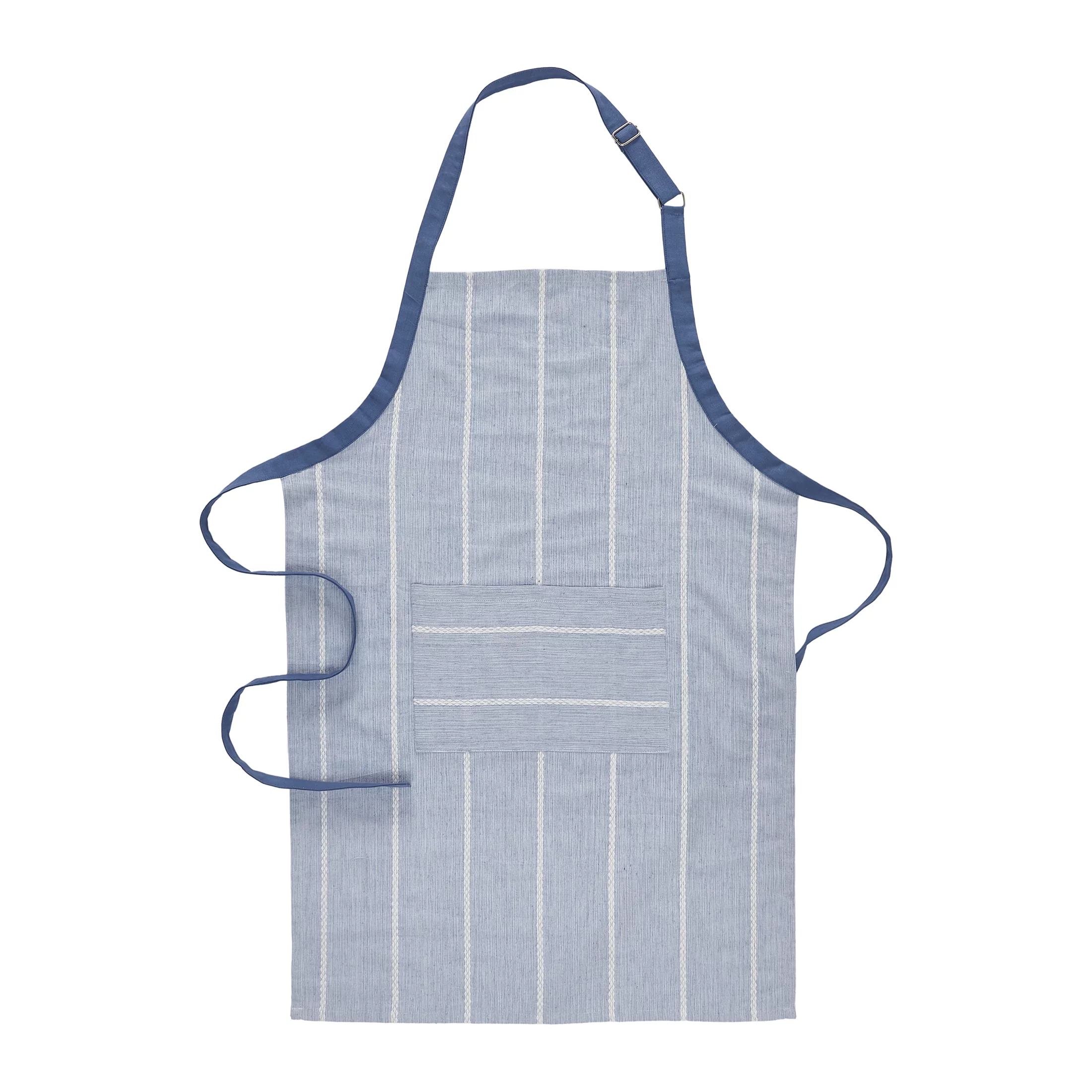 My Texas House Sutton Pick Stitch 3-Piece Kitchen Set, Blue/Gray