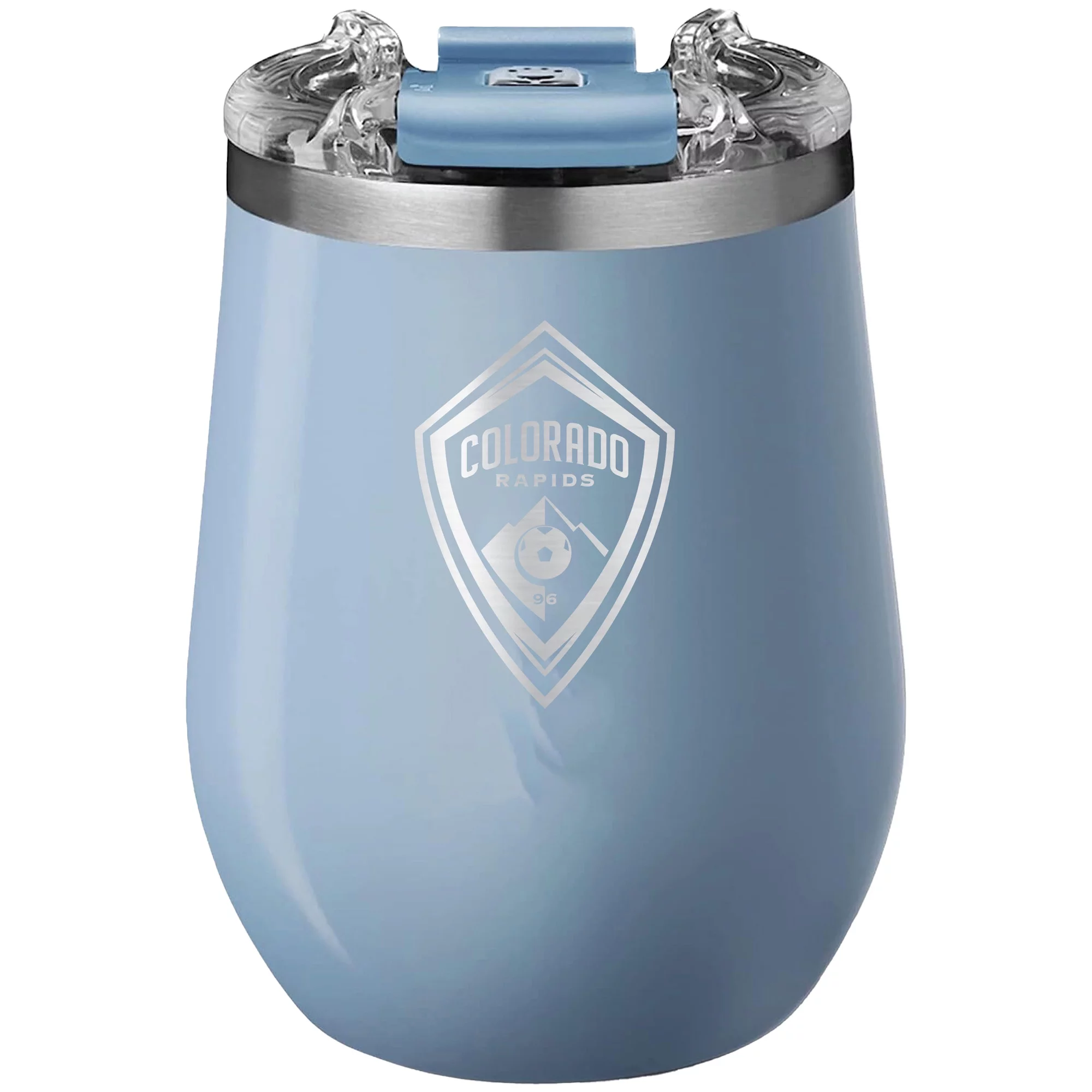 BruMate Blue Colorado Rapids 14oz. Wine Tumbler