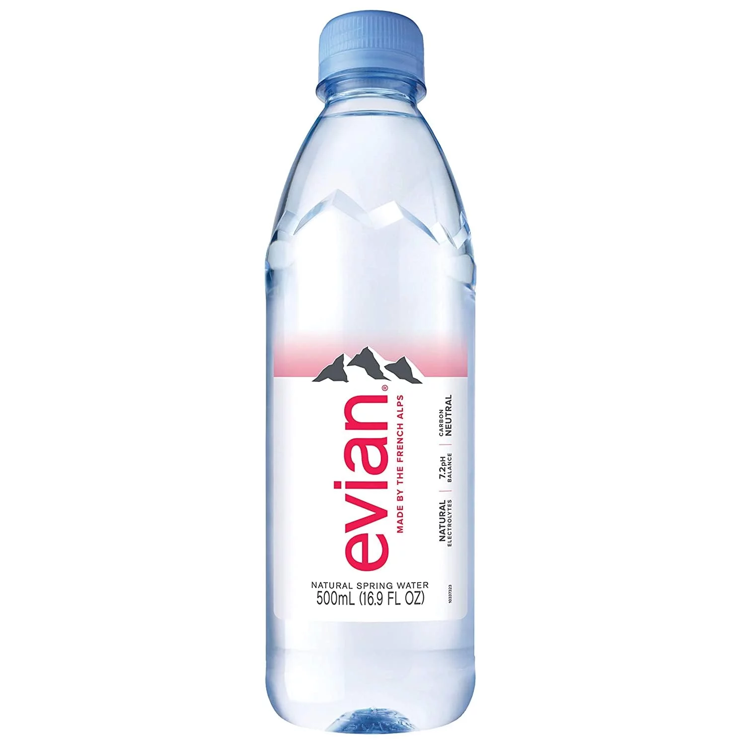 Evian Natural Spring Water, Naturally Filtered Spring Water, Naturally Filtered Spring Water In Large Bottles, 33.8 Fl Oz (Pack Of 6)