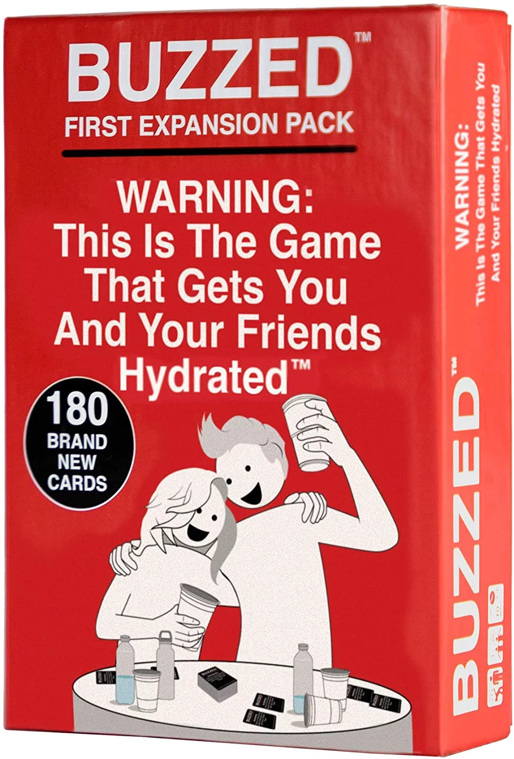 Buzzed Expansion - the Hilarious Drinking Game that Will Get You & Your Friends Hydrated by What Do You Meme?
