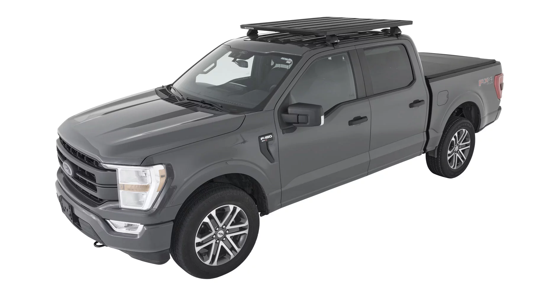 Rhino Rack 2021-2022 Fits Ford F-150 14th Gen 2015-2020 Fits Ford F-150 13th Gen 4dr Pick Up Super Crew Pioneer Platform 60