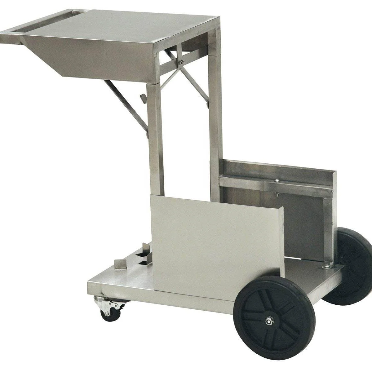 Bayou Classic 700-185 Solid Steel Easy Assembly Wheeled 4 Gallon Fryer Cart