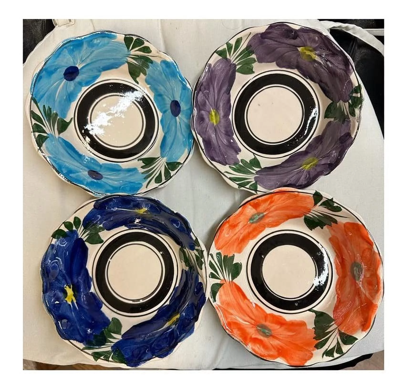 4-Made in Mexico Grande Liso Plato Hondo Para Menudo Caldo Pozole Sopa Pozolero Ceramico Cazo Casserole Dish Serving Bowl Soup Cereal Beans Rice Stew Mole Frijol Carnitas 7