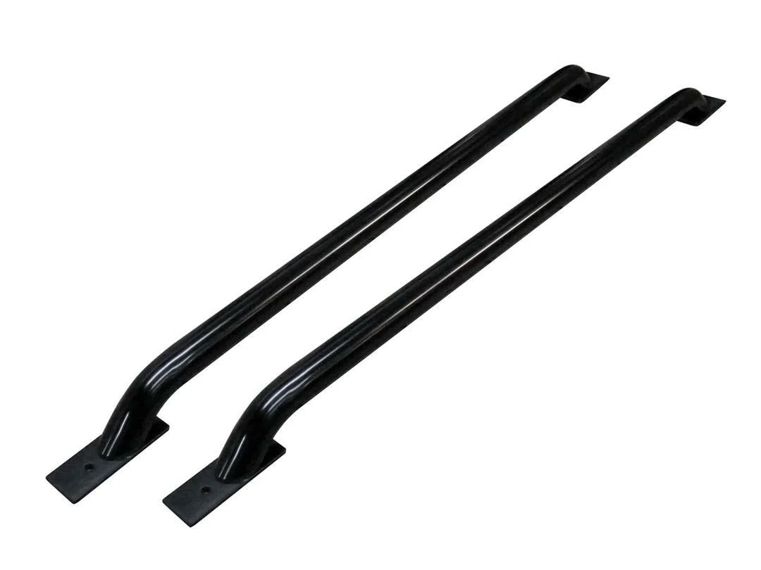 Go Rhino! 8128B Stake Pocket Bed Rail Fits select: 2013-2023 RAM 1500, 1999-2006 CHEVROLET SILVERADO