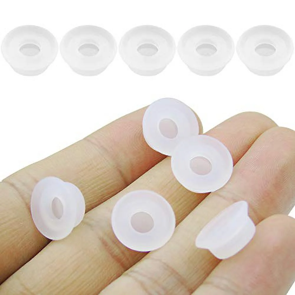 10 Pieces Replacement Float Valve Gaskets Pressure Cooker Float Sealing Caps for Instant Pot Duo, Duo Plus, Ultra, LUX 3, 8 Qt