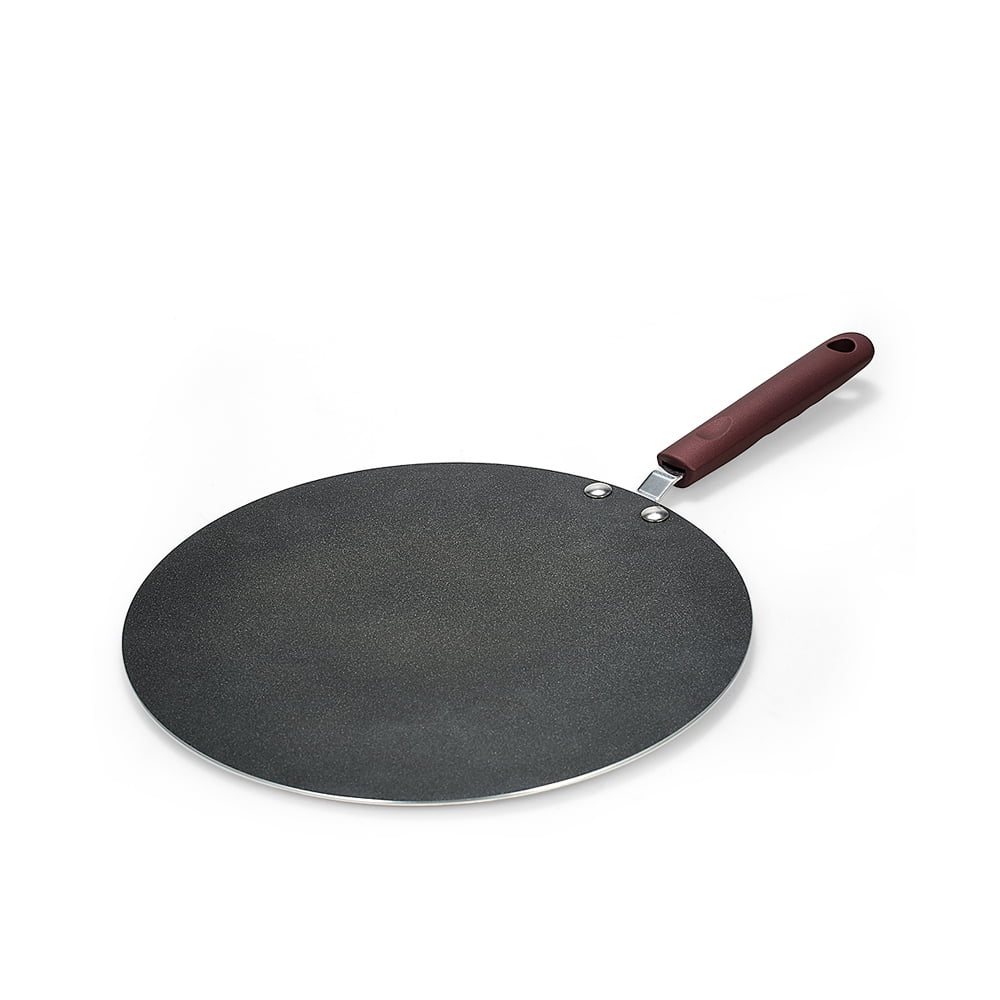 MABOTO Pancake Pan Crepe Maker Flat Pan Griddle Pan with Spreader & Spatula Crepe Maker Griddle