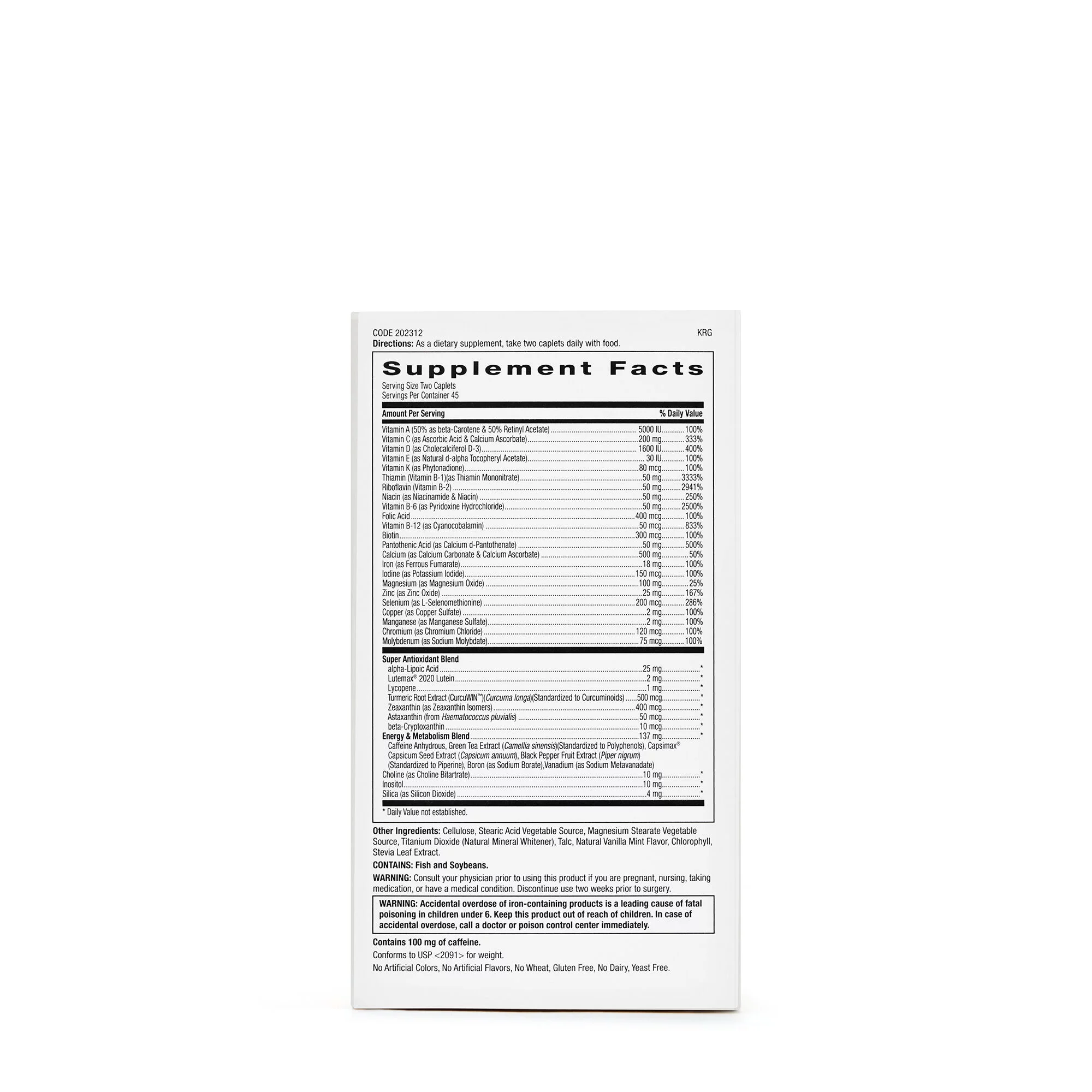 GNC Womens Ultra Mega Energy and Metabolism Multivitamin for Women, 90 Count,