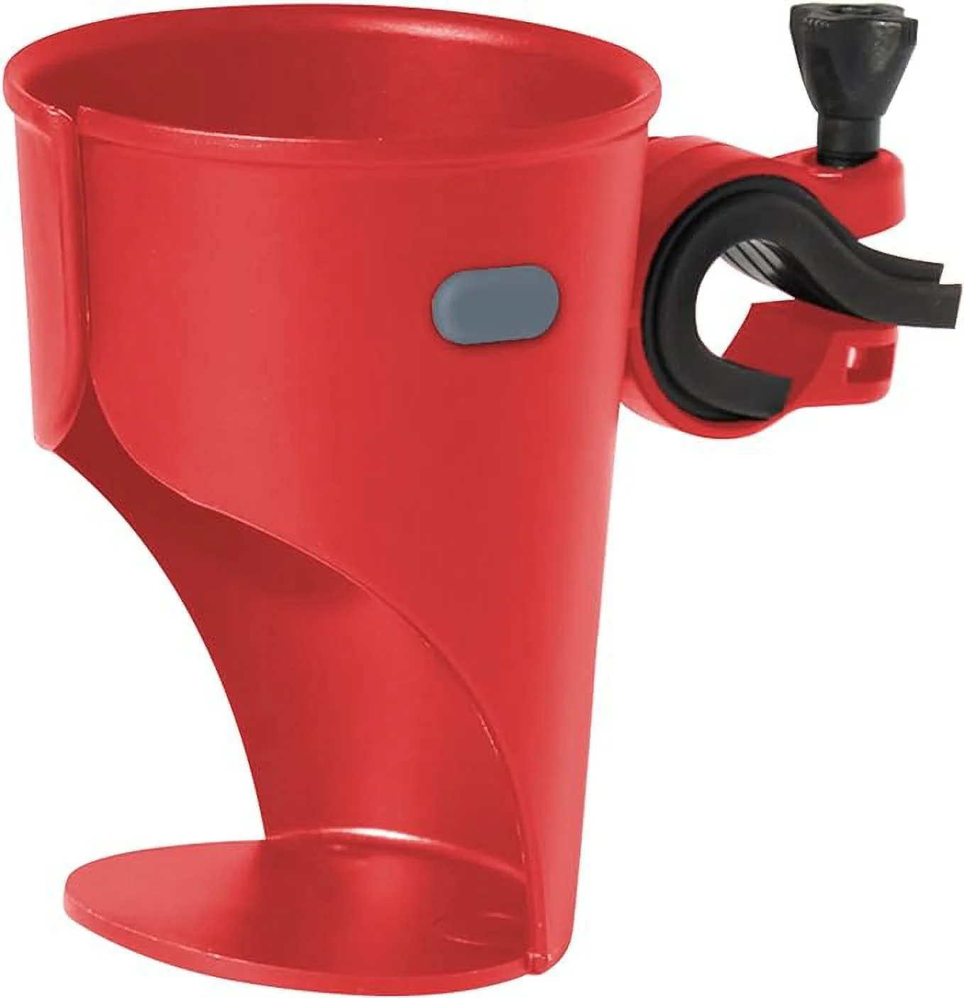 Delta Cycle Expanding Beverage Holder - Bike Cup Holder Handlebar Cruiser for Water Bottles, Coffee Cups and More - Integrated Rubber Pads for Secure Grip - Easy Installation, Durable Construction