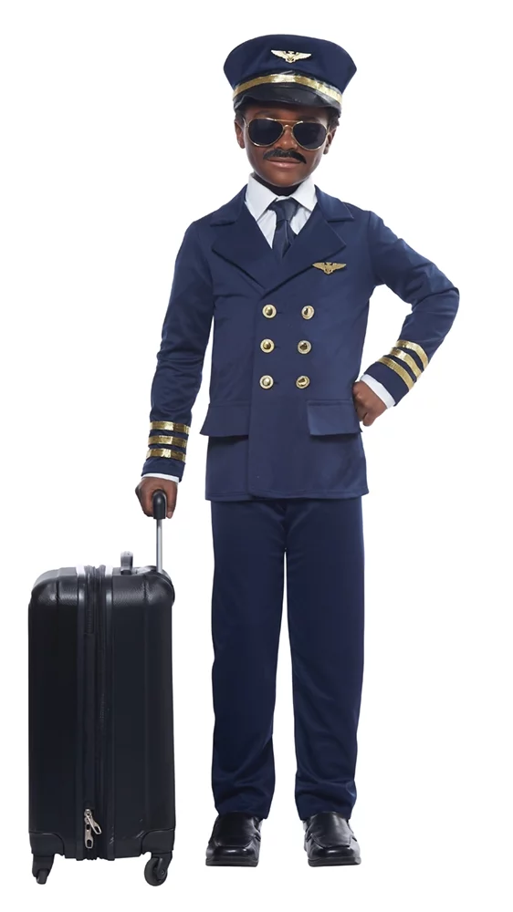 Airplane Pilot Child Costume