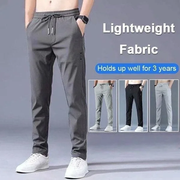 Men's Ice Silk Fast Dry Stretch Pants