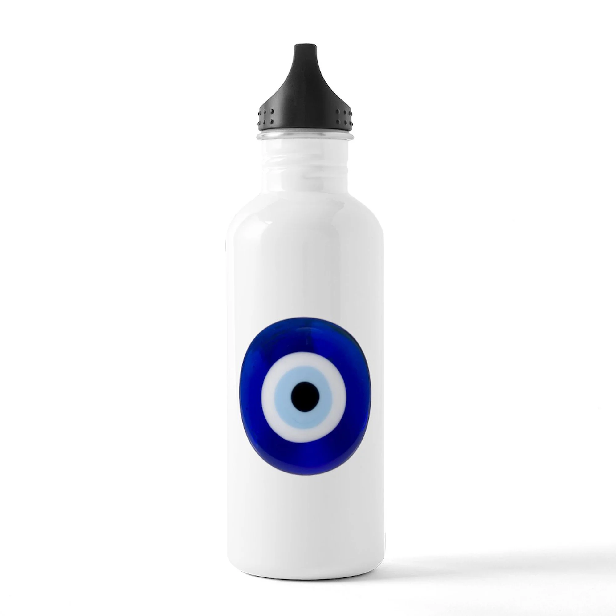 CafePress - Nazar Amulet Evil Eye Protection Water Bottle - Stainless Steel Water Bottle, Sports Bottle, 1.0L