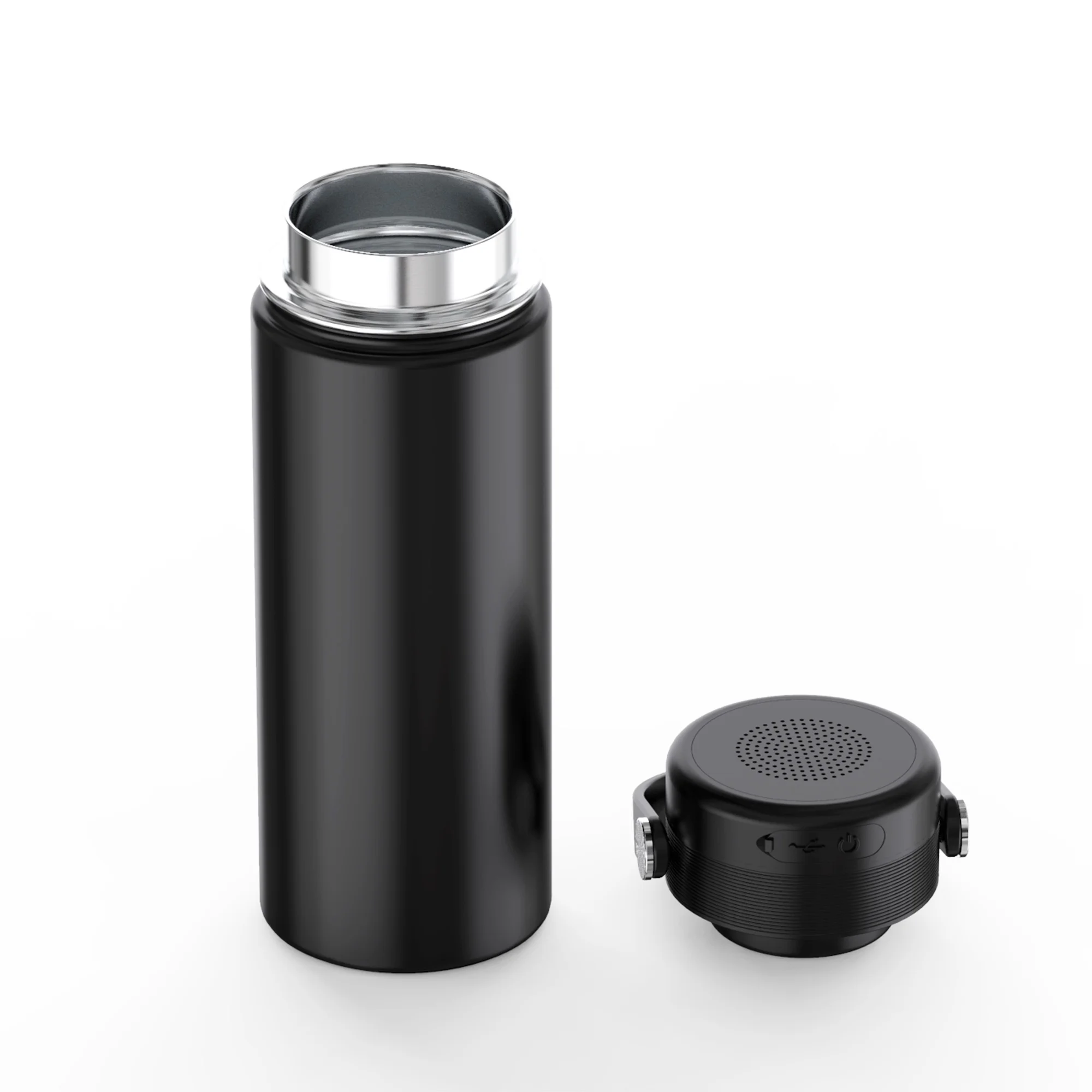 Thermos Sport Bottle Water  with Bluetooth Speaker