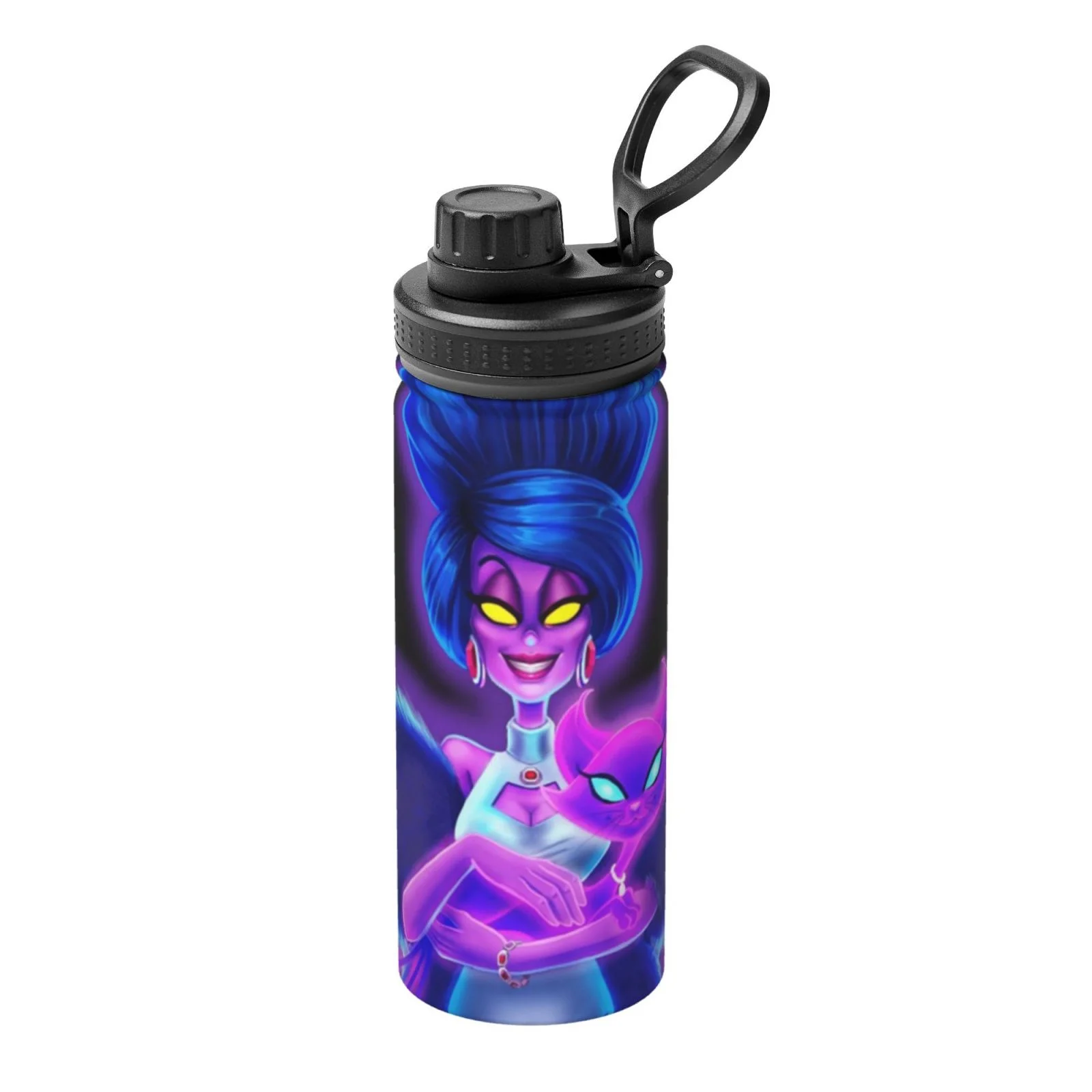 Luigi's Mansion 3 Game Unisex Sports Insulated Water Bottles Kettle Stainless Steel Portable Cup 18OZ For School Travel Gym Running