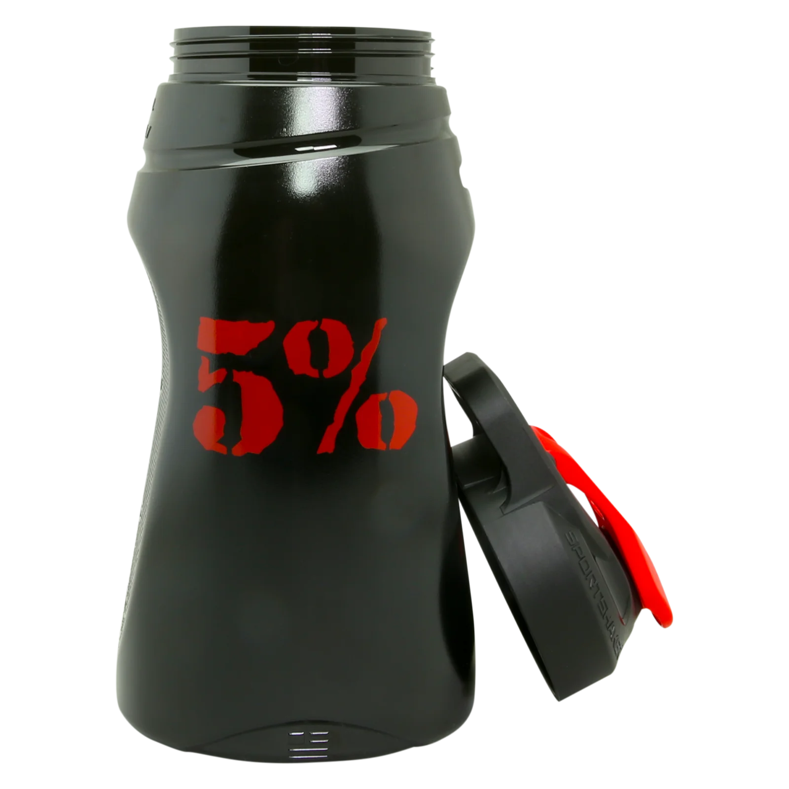 5% Nutrition Half Gallon Water Bottle with Handle | 64 oz Water Bottle | Big Water Jug for Sports | 64 oz Gym Water Bottle | Large Reusable Drinking Water Bottles