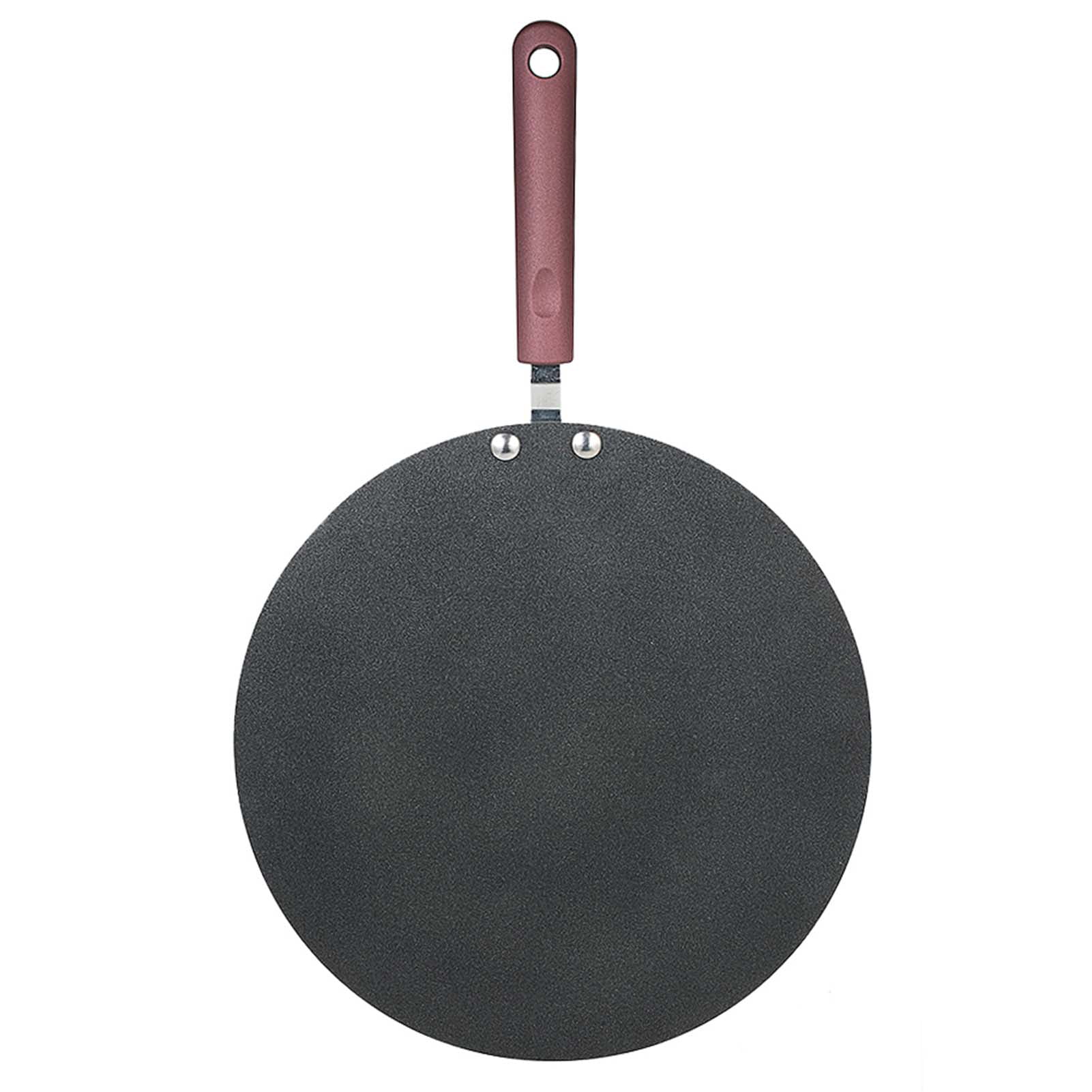Moobody Pancake Pan Crepe Maker Flat Pan Griddle Pan with Spreader & Spatula Crepe Maker Griddle