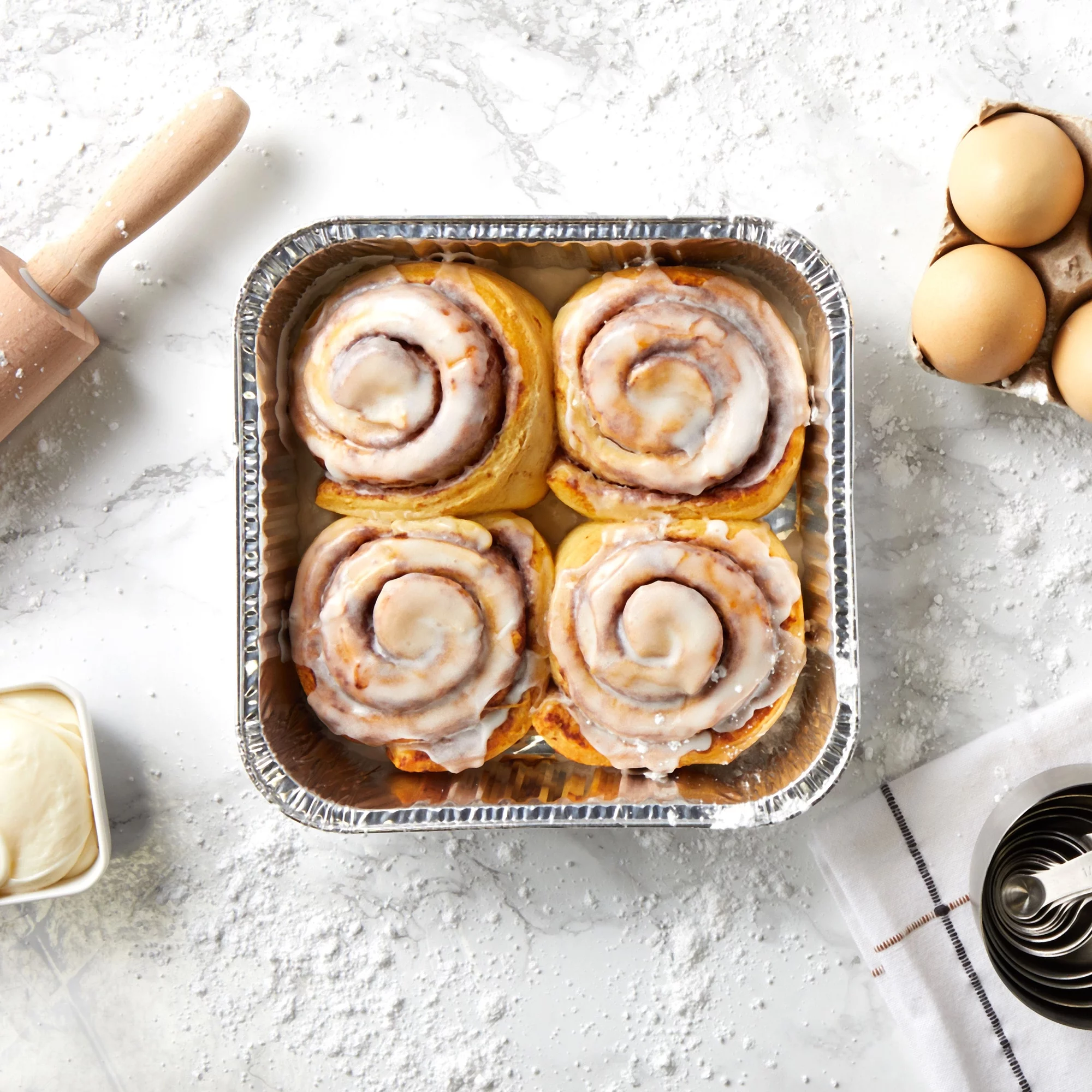 Stockroom Plus 50 Pack 8x8 Disposable Aluminum Foil Pans for Baking, Square Trays for Meal Prep