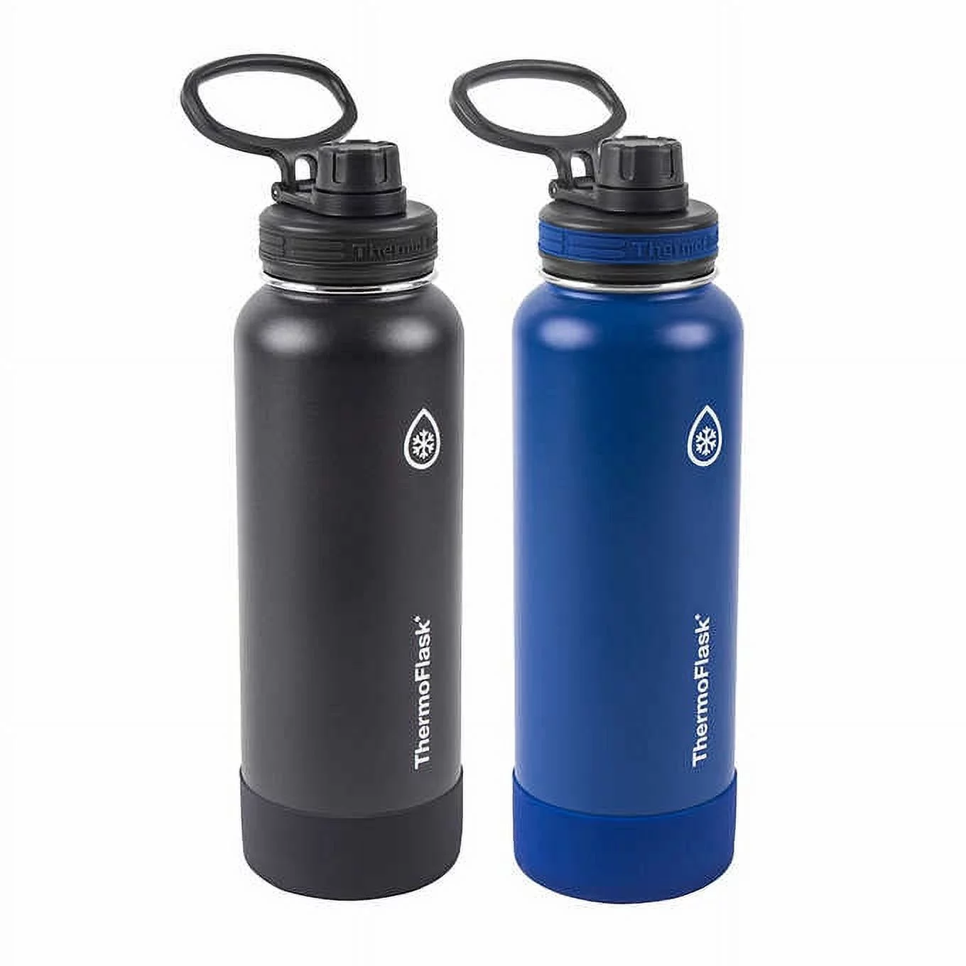 ThermoFlask 40oz Stainless Steel Water Bottle, 2-pack.18/8 Food Grade Stainless Steel. 40oz