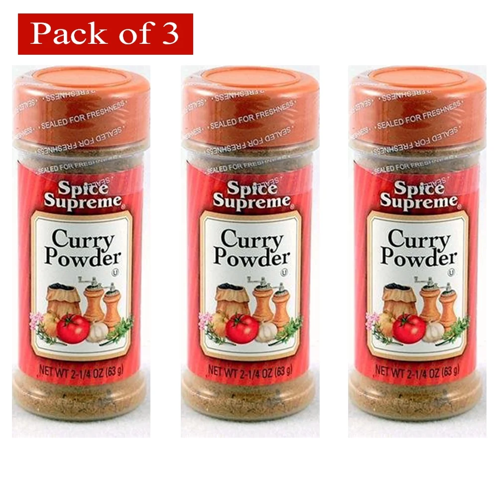 Spice Supreme - Curry Powder (63g) 380437 - Pack of 3