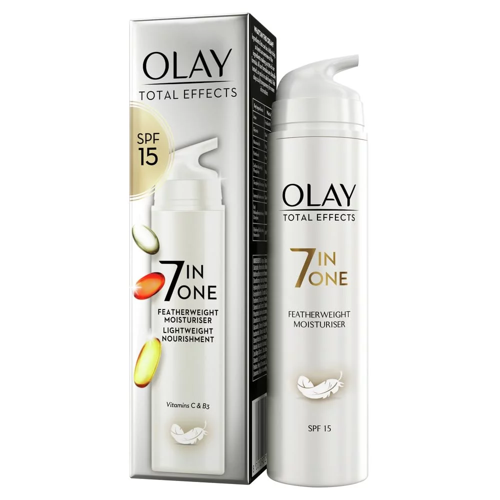 Total Effects By Olay Feather Weight Moisturizer Spf 15 1.7 Fl Oz