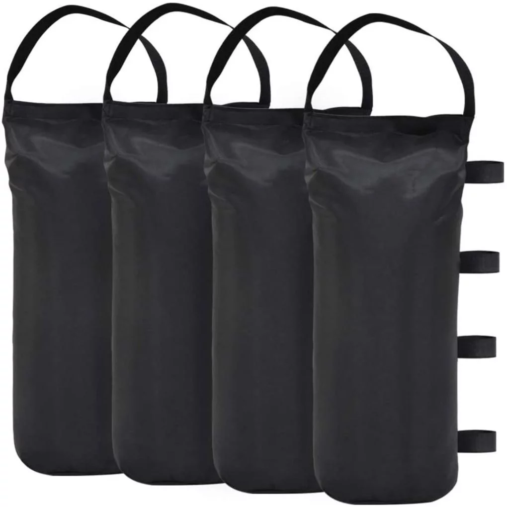 1111Fourone 4pcs Pop-up Tent Sandbags Outdoor Instant Canopy Sand Bags Waterproof Empty Patio Umbrella Weights