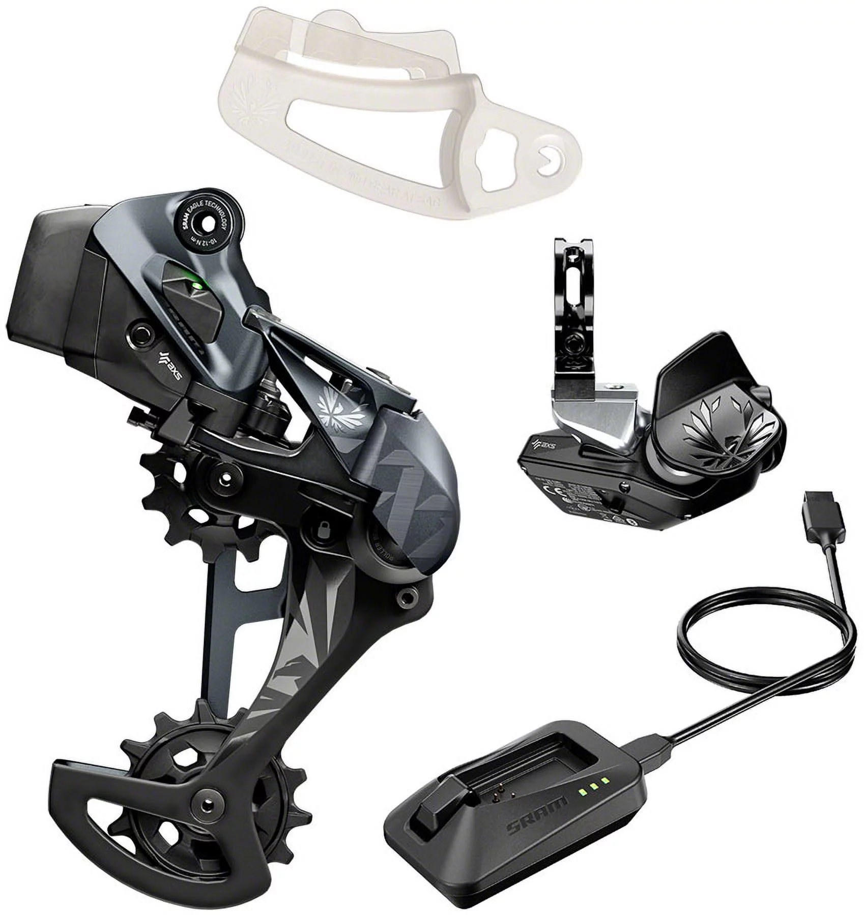 SRAM XX1 Eagle AXS Upgrade Kit - Rear Derailleur, Battery, Shifter, Charger/Cord