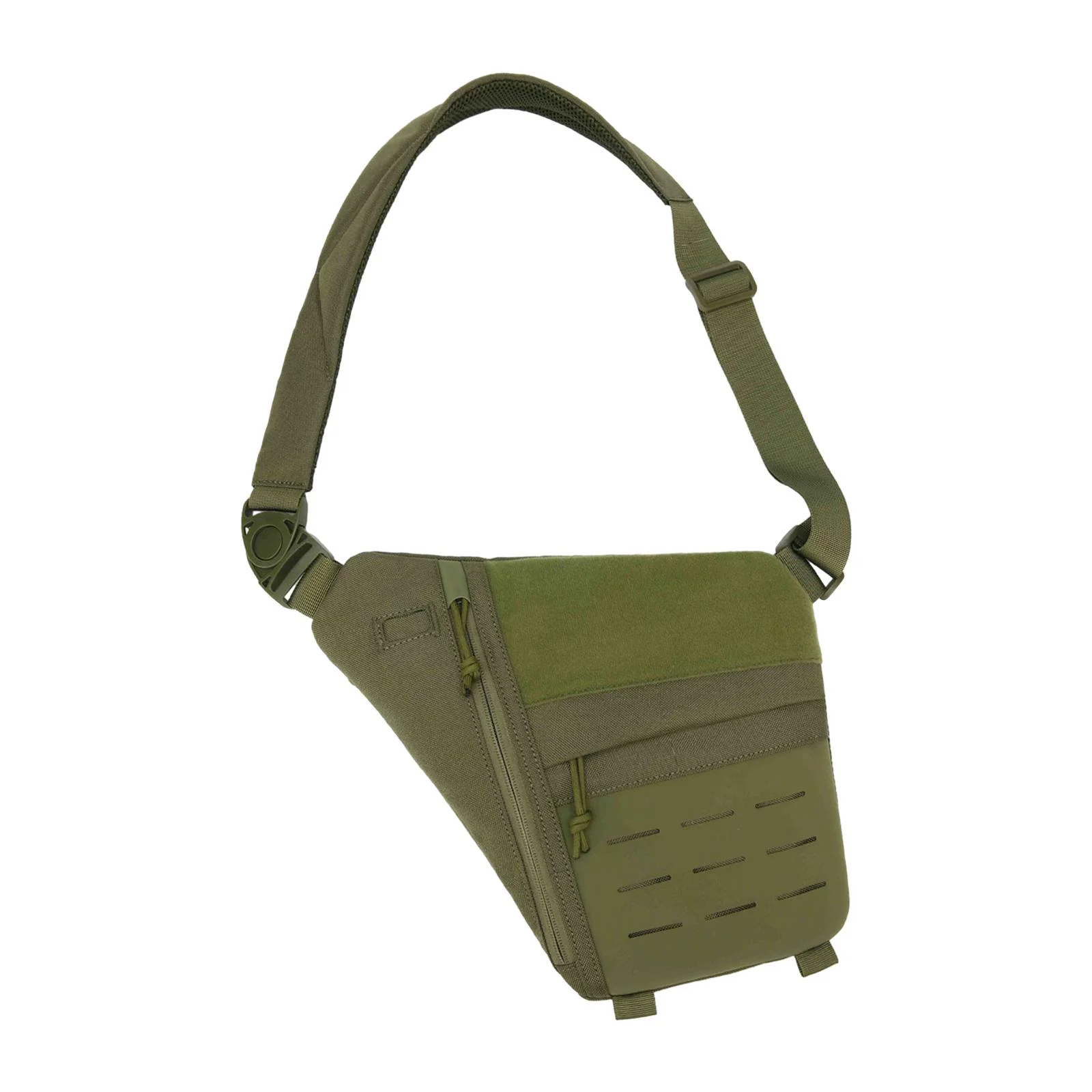 simhoa Men's Chest Bag Chest Pack Daypack for Outdoor Sports Motorcycle Backpacking Green