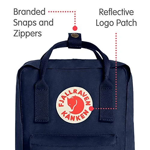 Fjallraven Women's Kanken Mini Backpack, Royal Blue, One Size