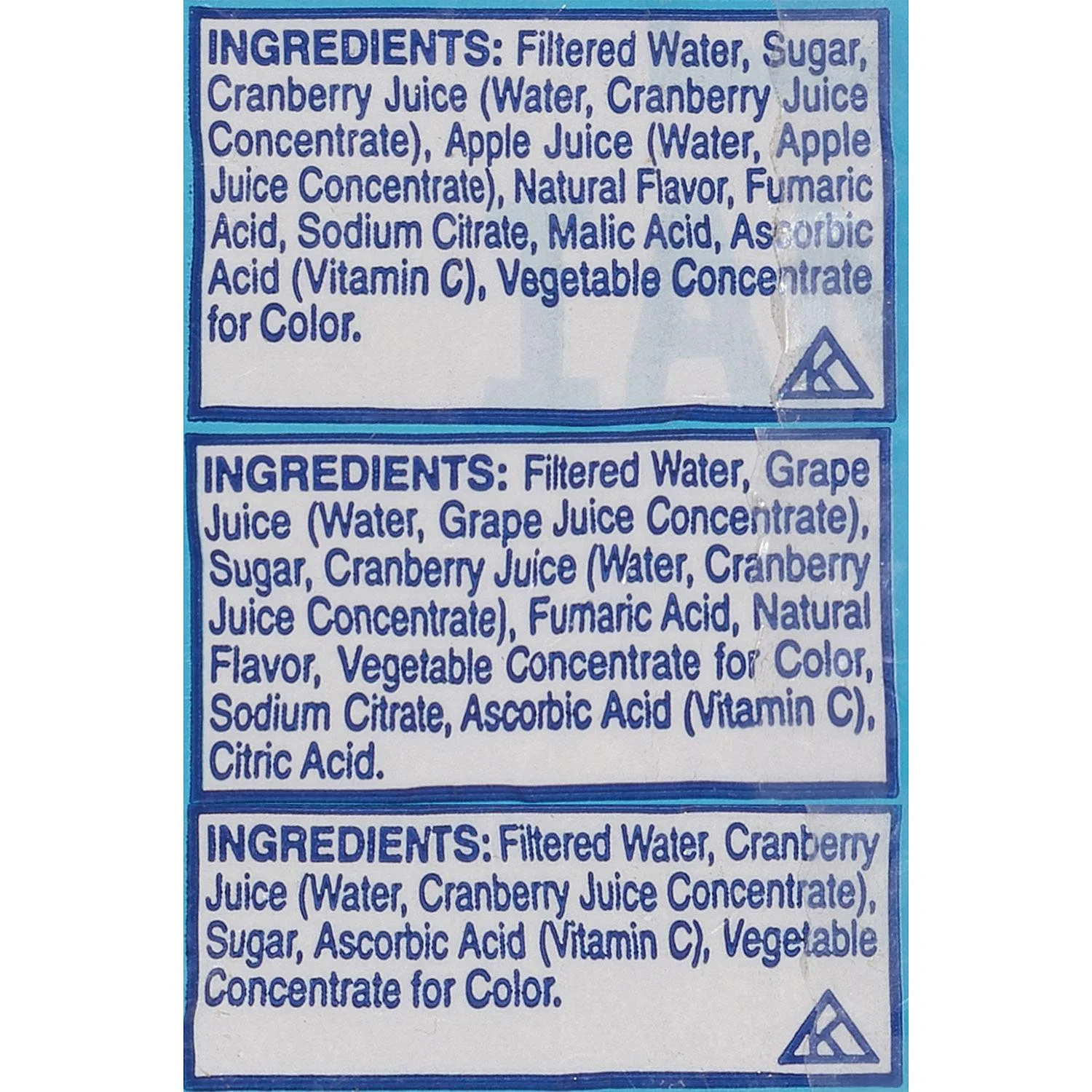 Ocean Spray Juice Drink Variety Pack, 18 ct./10 fl. oz.